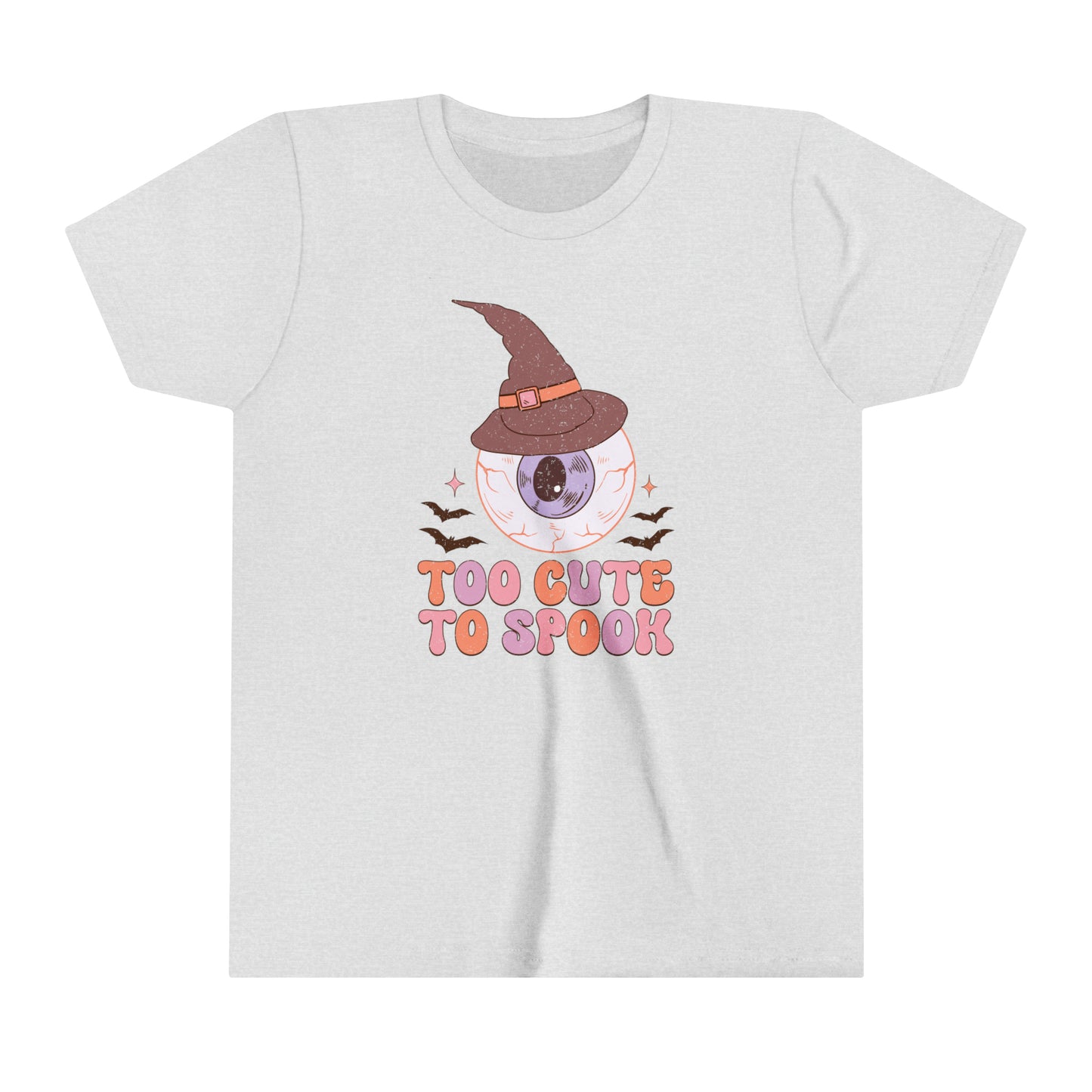 Too Cute To Spook Girl's Youth Short Sleeve Tee