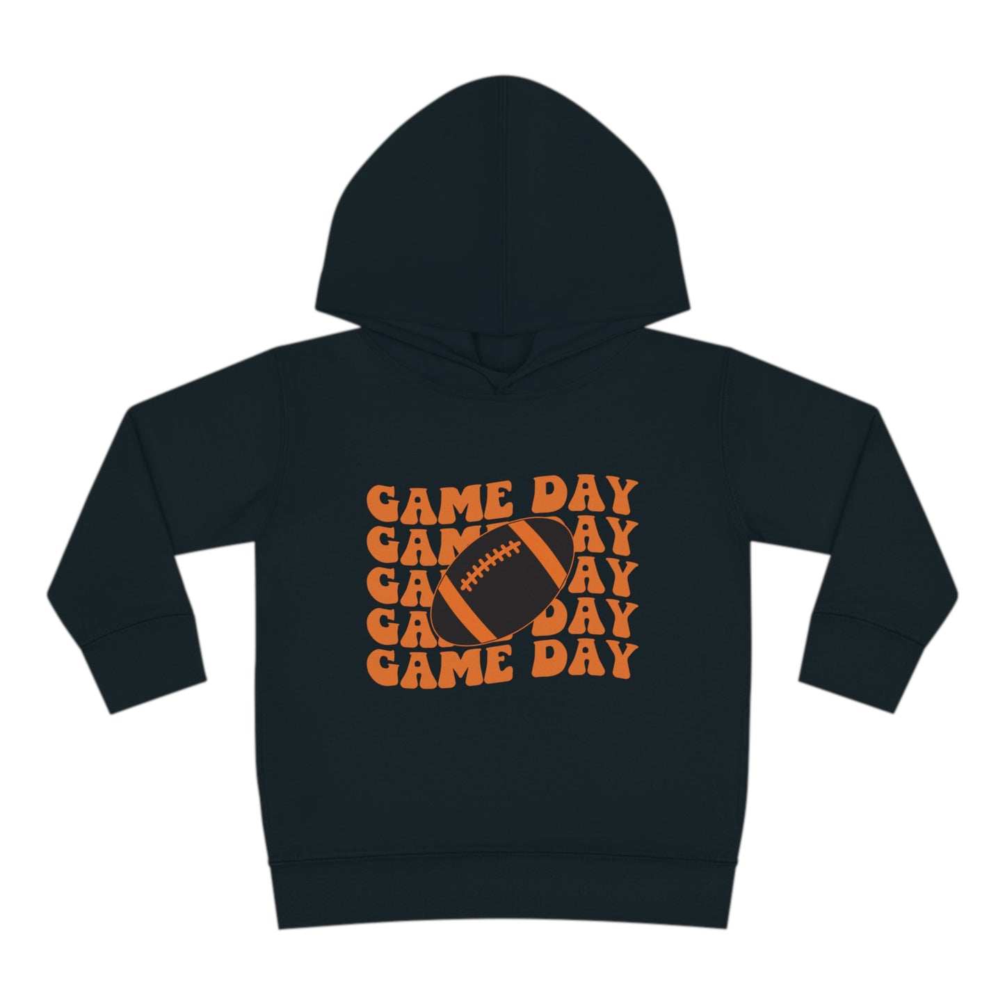 Game Day Football Toddler Pullover Fleece Hoodie