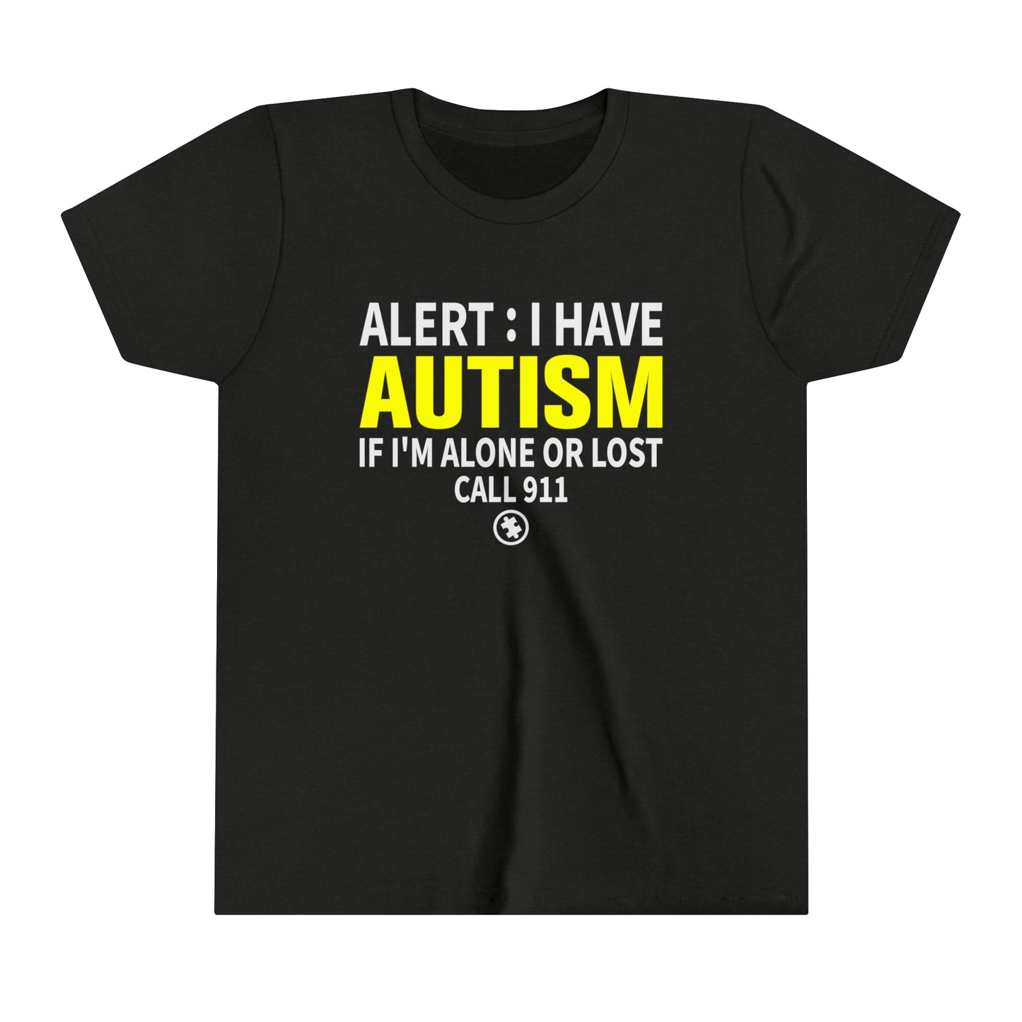 Autism Emergency Response Shirt Autism Awareness Advocate Youth Shirt