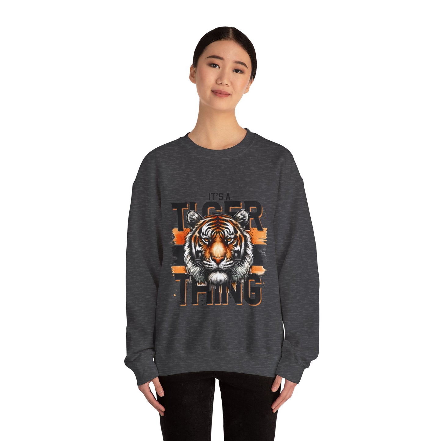 It's a Tiger Thing Adult Unisex Crewneck Sweatshirt