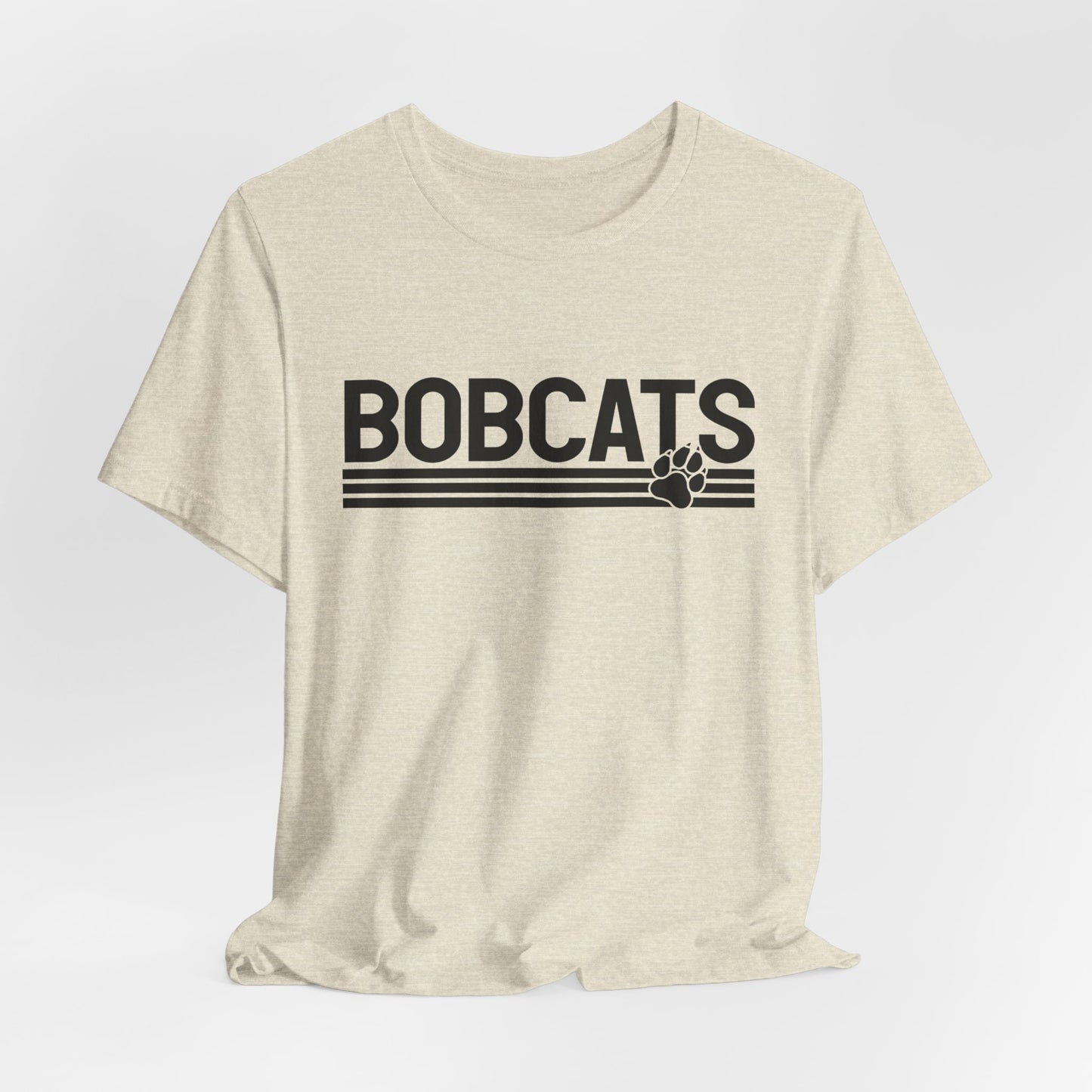 Bobcats Adult Unisex Short Sleeve Tee