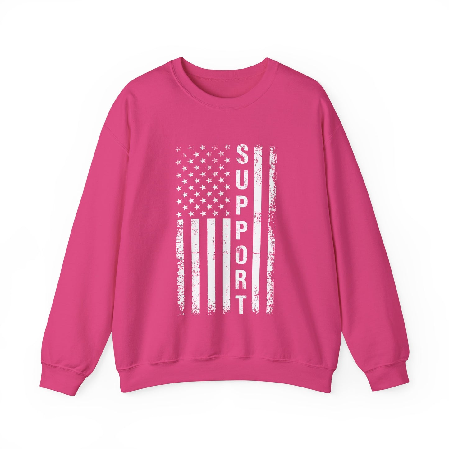 Support American Flag Adult Unisex Sweatshirt