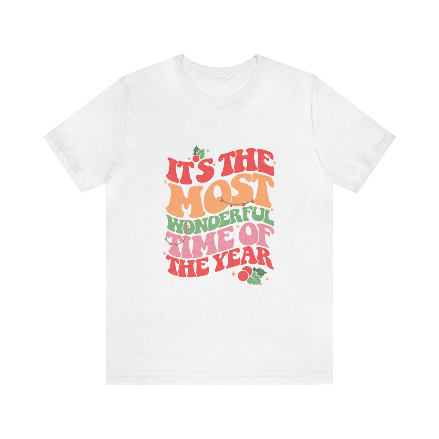 Wonderful Time of the Year Women's Short Sleeve Christmas T Shirt