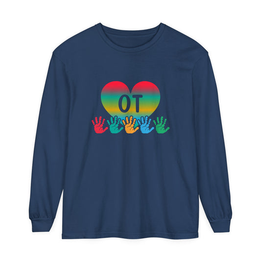 Pediatric Occupational Therapy OT Diversity Long Sleeve T-Shirt