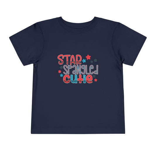 Star Spangled Cutie 4th of July Short Sleeve Tee