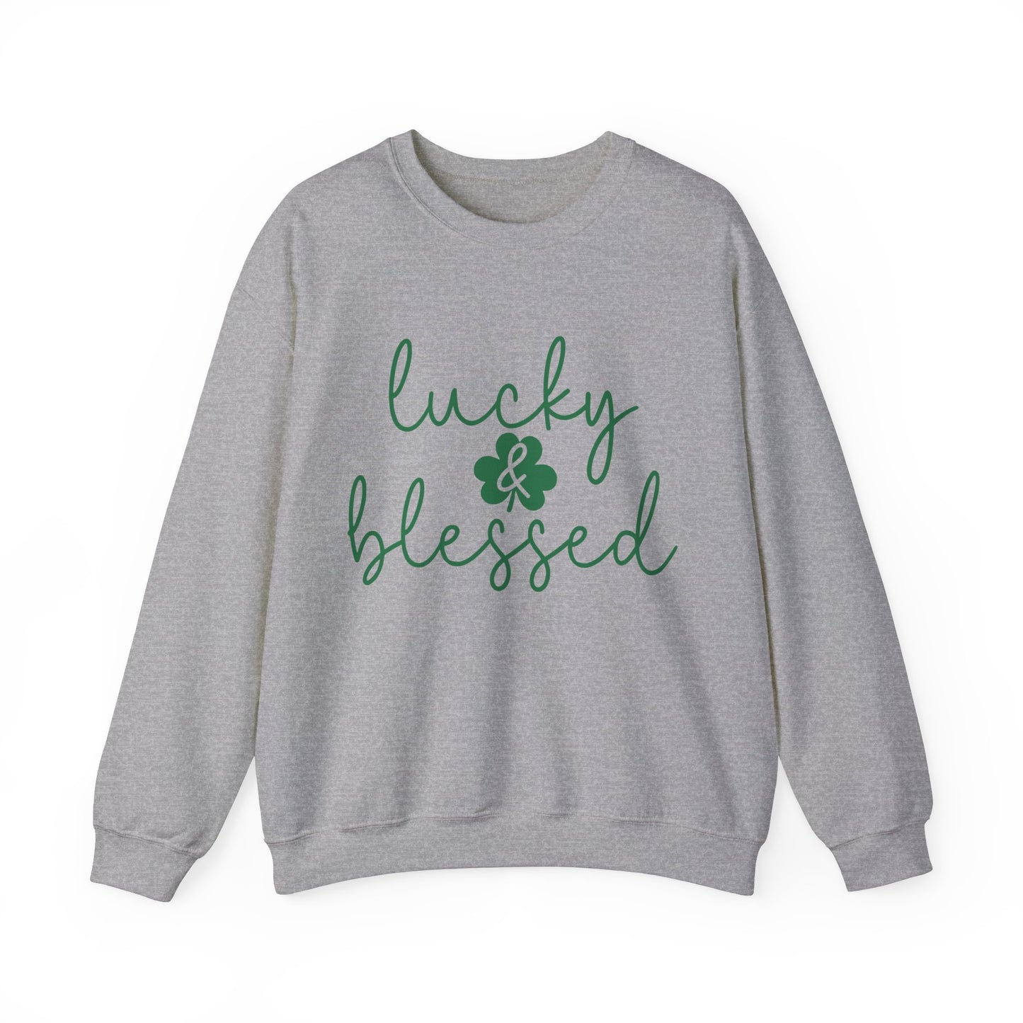 Lucky & Blessed Women's St. Patrick's Day Sweatshirt