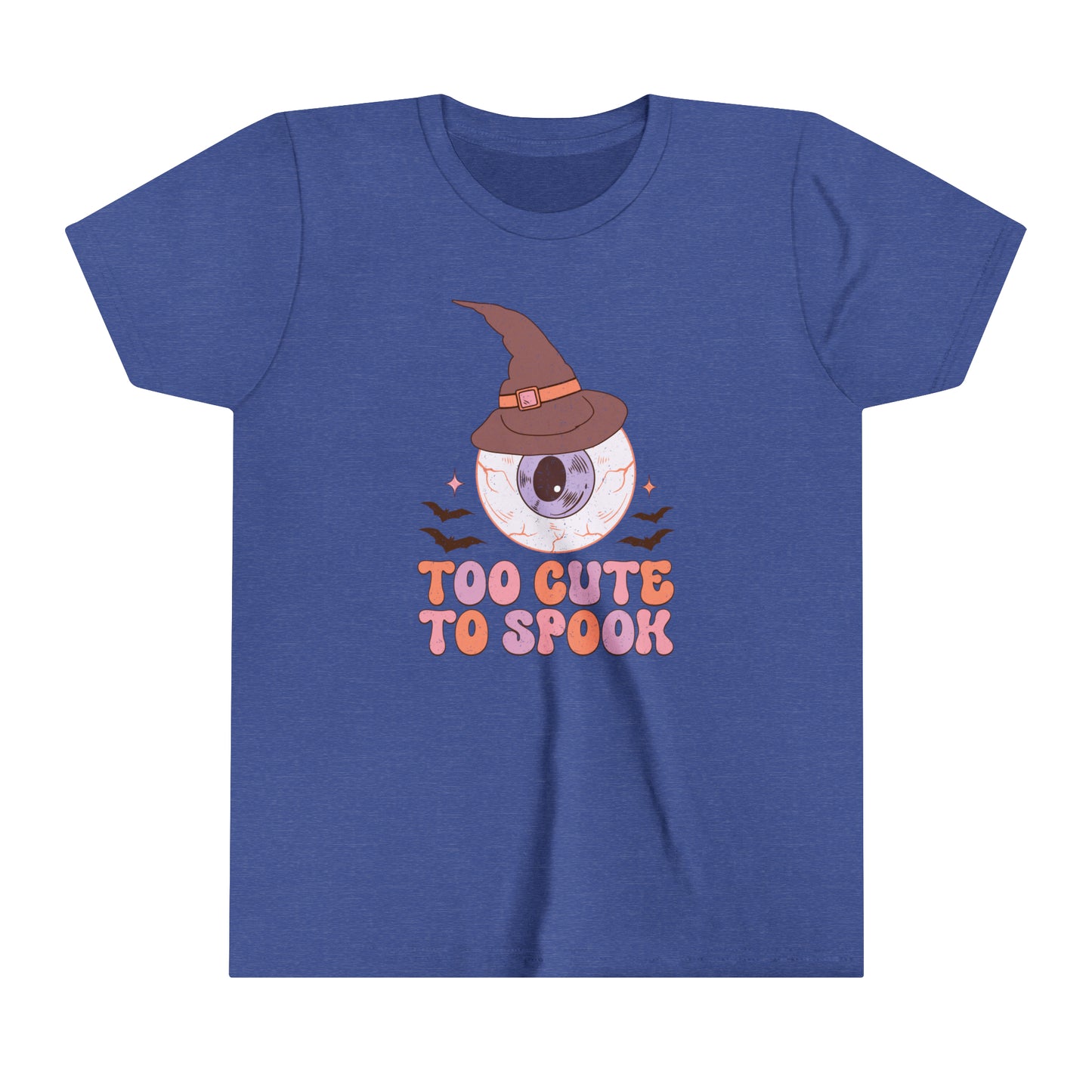 Too Cute To Spook Girl's Youth Short Sleeve Tee