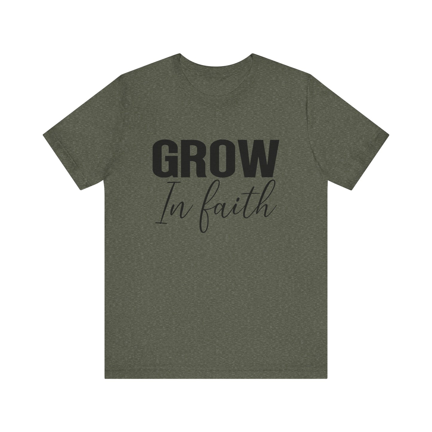 Grow in Faith Women's Short Sleeve Tee