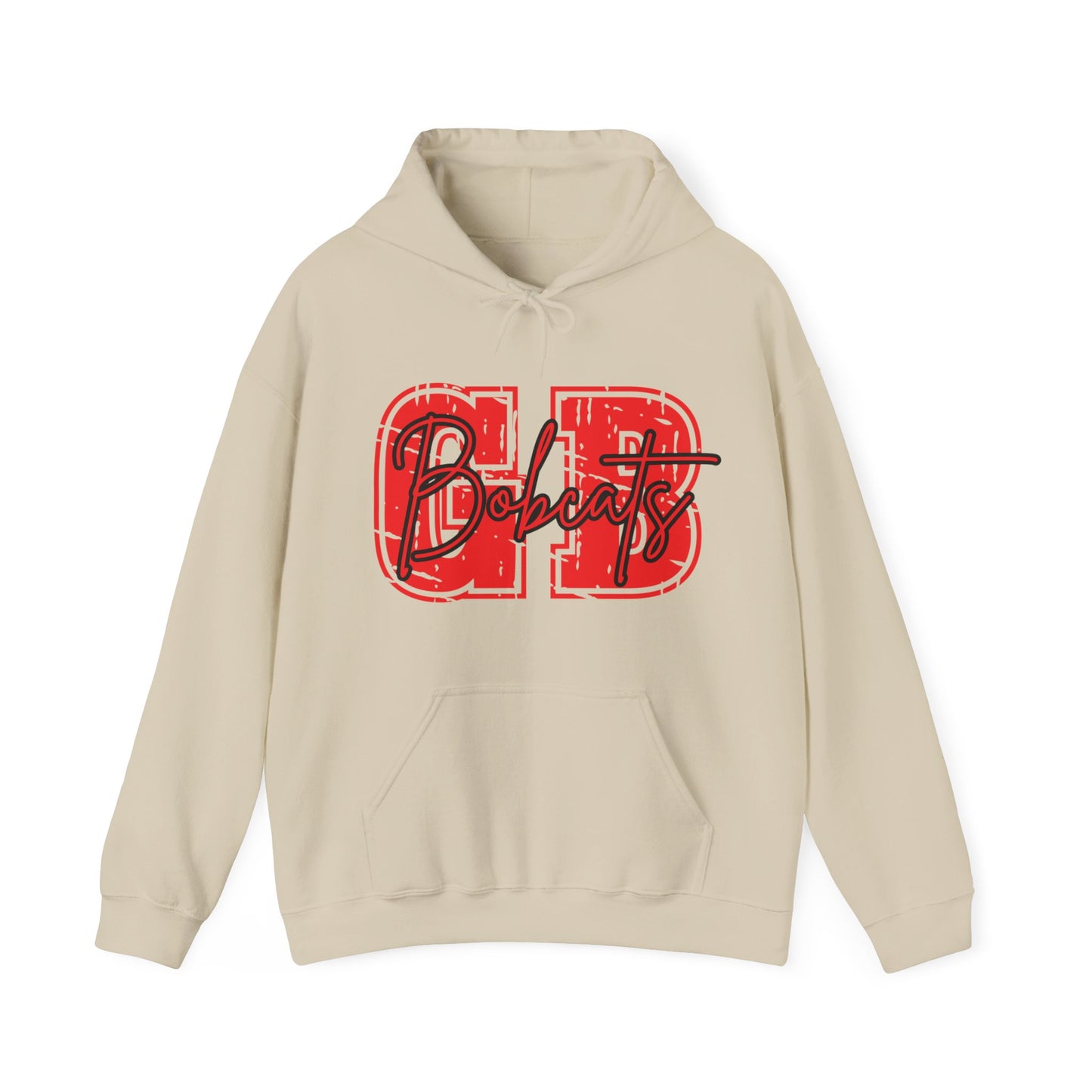 GB Bobcats Adult Unisex Heavy Blend™ Hooded Sweatshirt