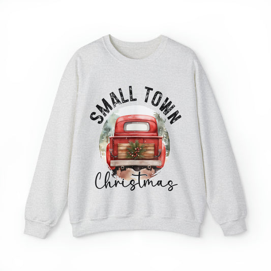 Small Town Christmas Women's Crewneck Sweatshirt