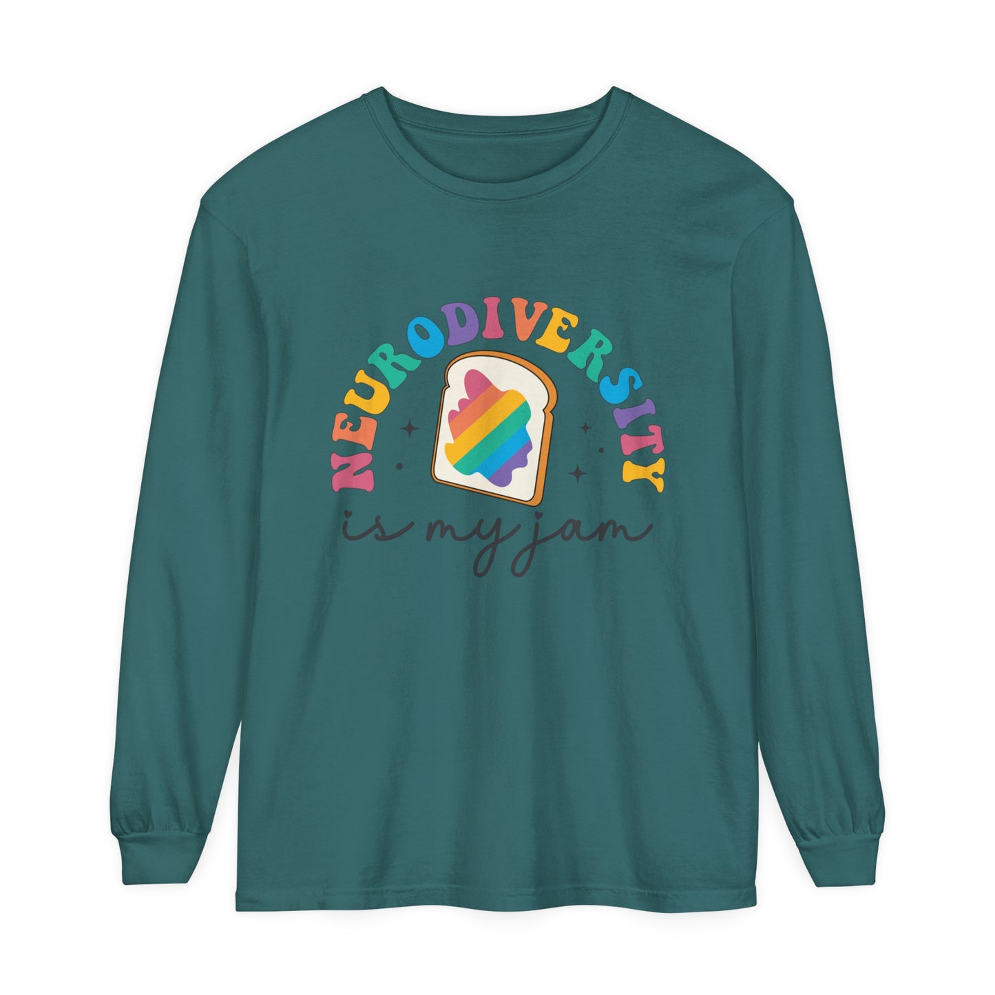 Neurodiversity is my jam Women's Long Sleeve T-Shirt