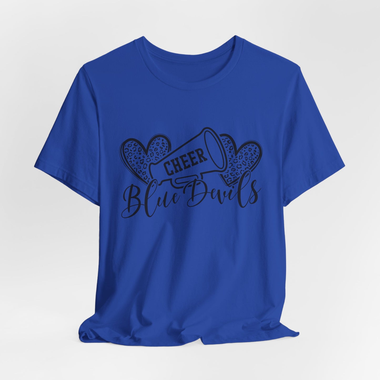 Cheer Blue Devils Women's Short Sleeve Tee