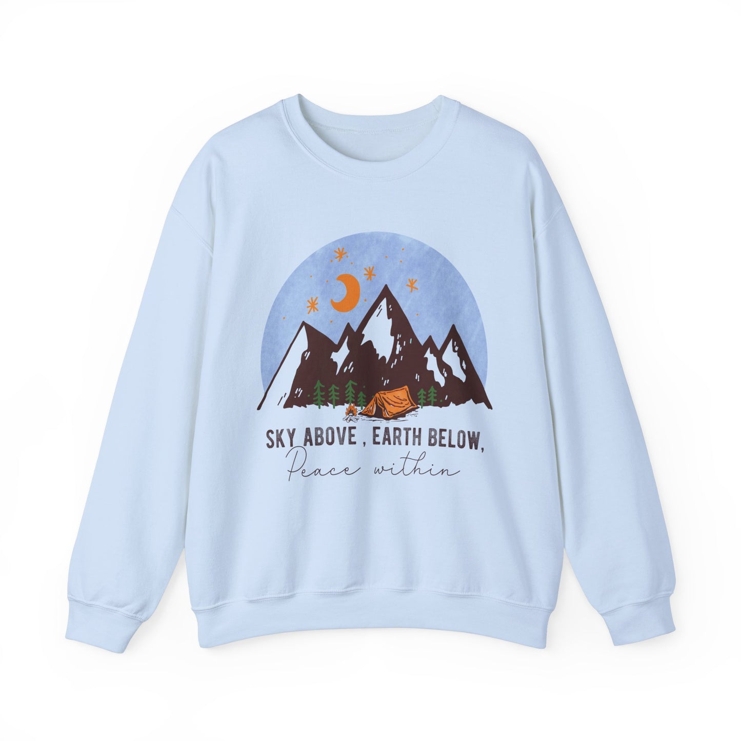 Camping Peace Within Women's Camping Hiking Sweatshirt