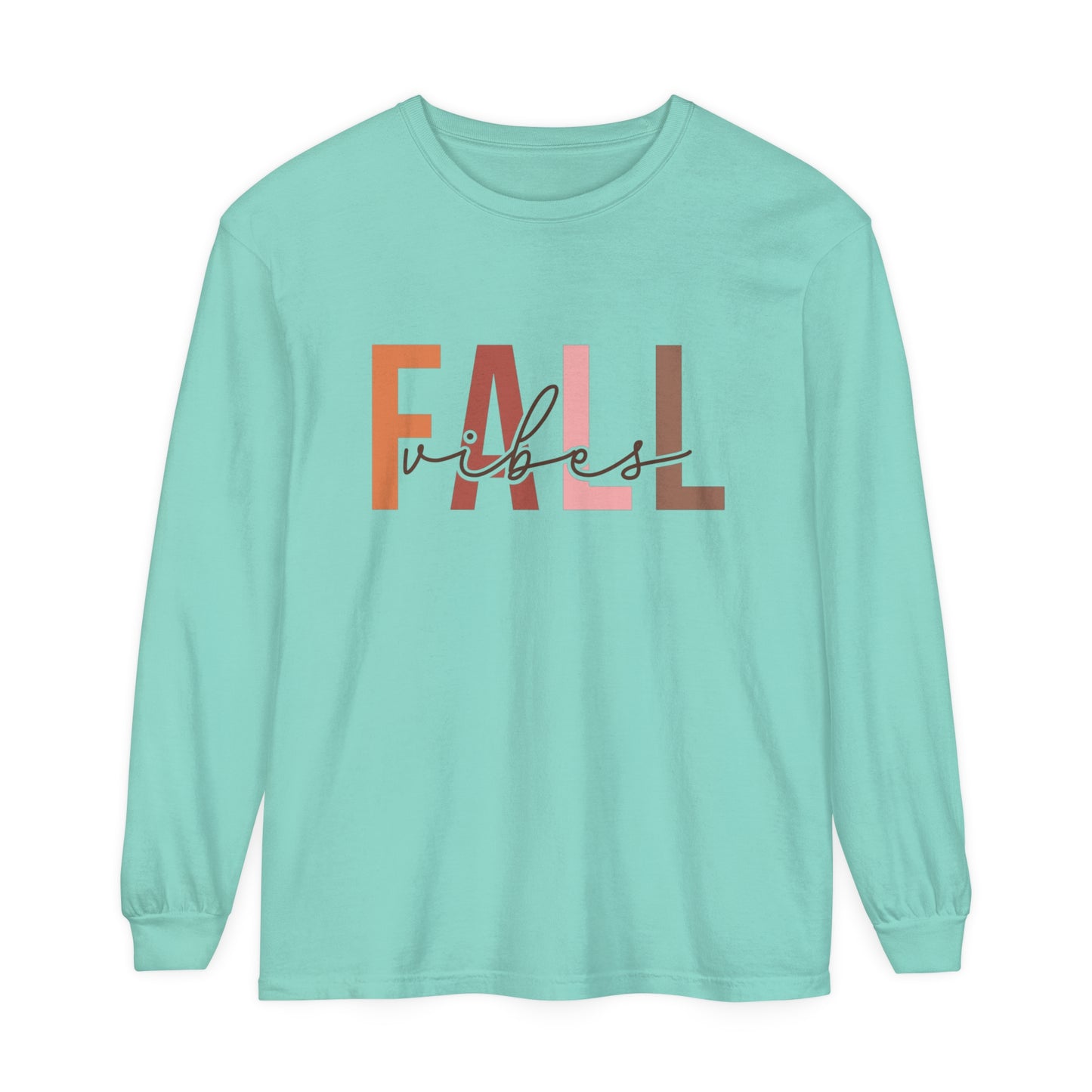 Fall Vibes Loose Long Sleeve T-Shirt