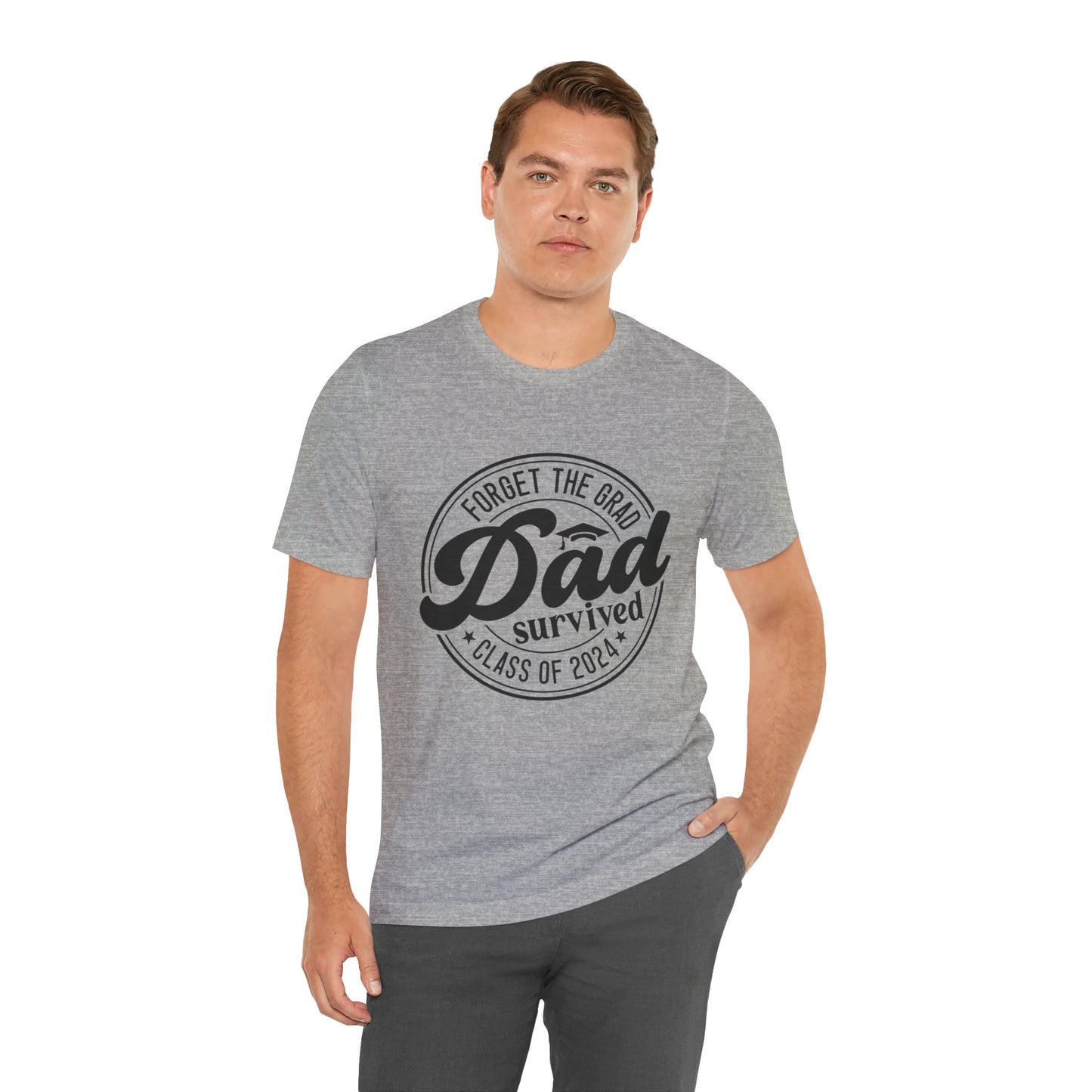 Dad of Graduate Funny Men's Short Sleeve Tee