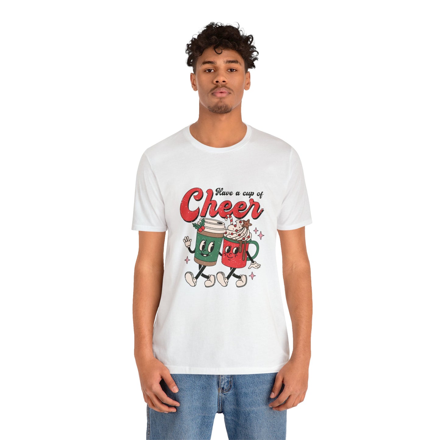 Have A Cup of Cheer Women's Short Sleeve Christmas T Shirt