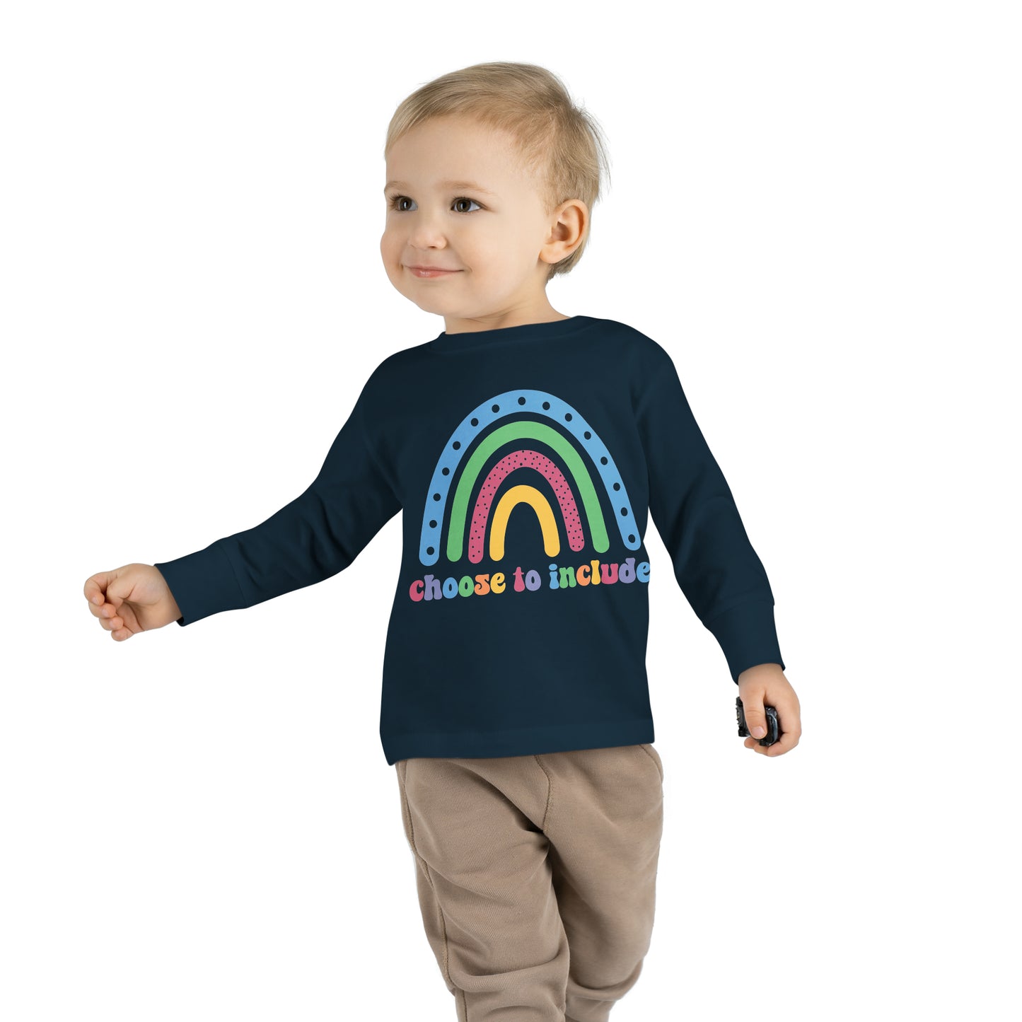 Choose to Include Autism Toddler Long Sleeve Tee