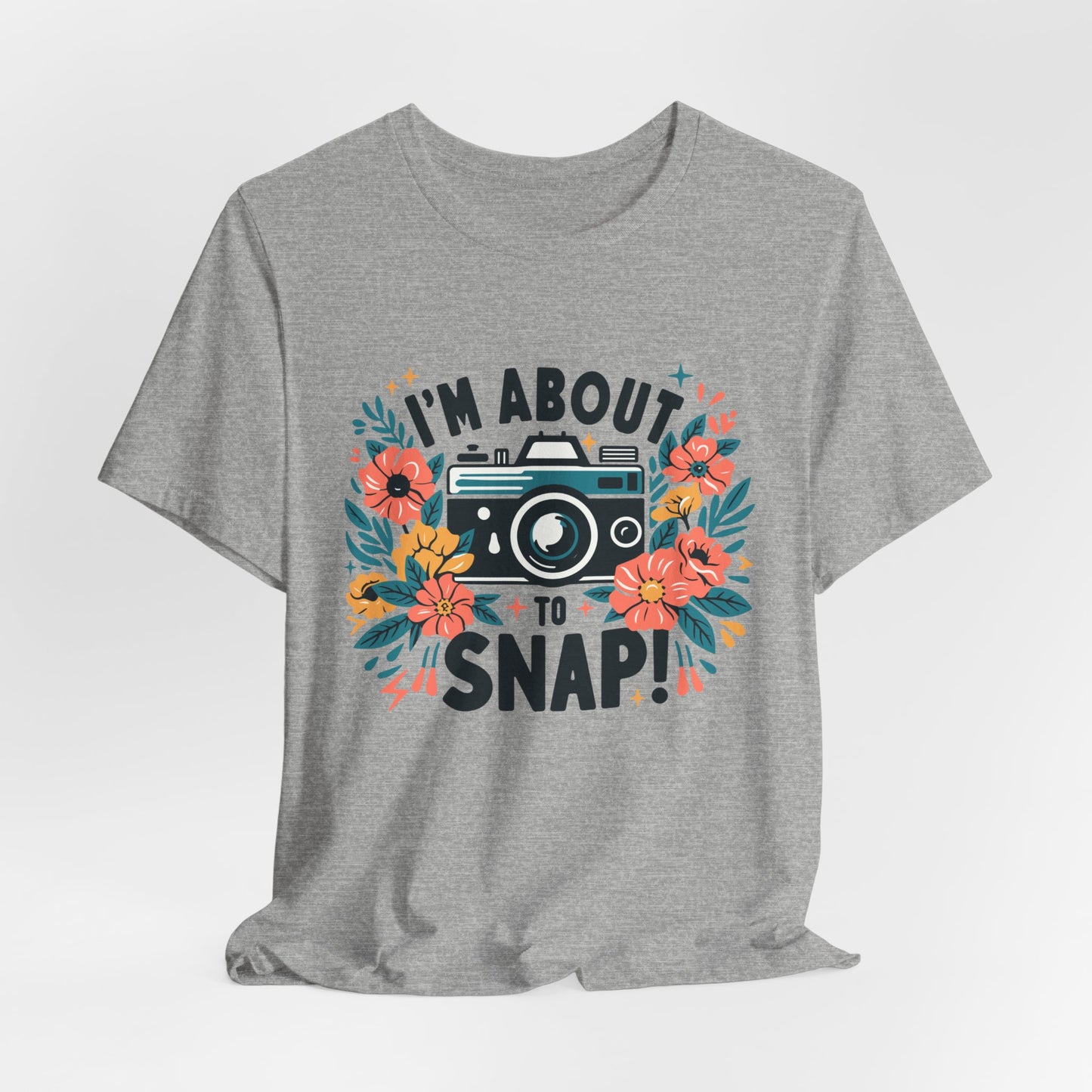 About to Snap Photographer Women's Funny Short Sleeve Tshirt