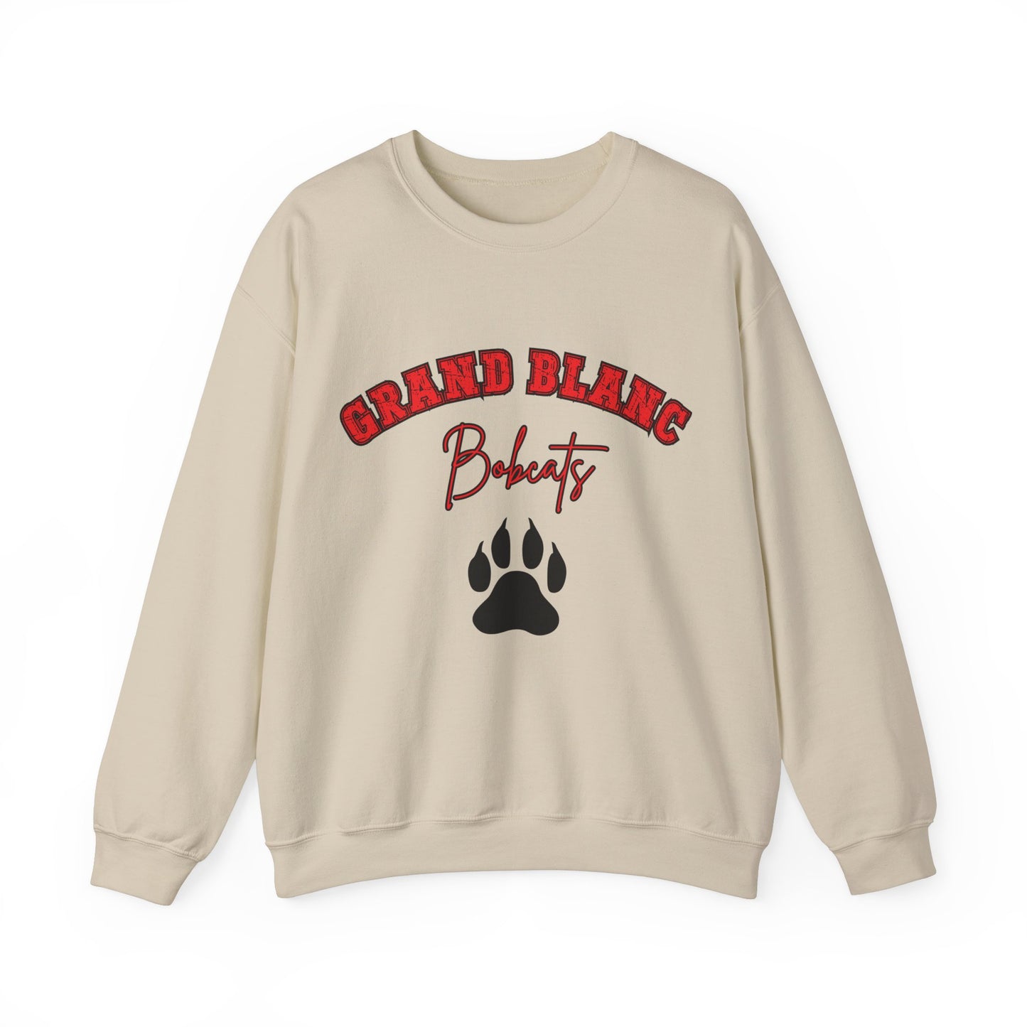 Grand Blanc Bobcats Adult Unisex Crewneck Sweatshirt