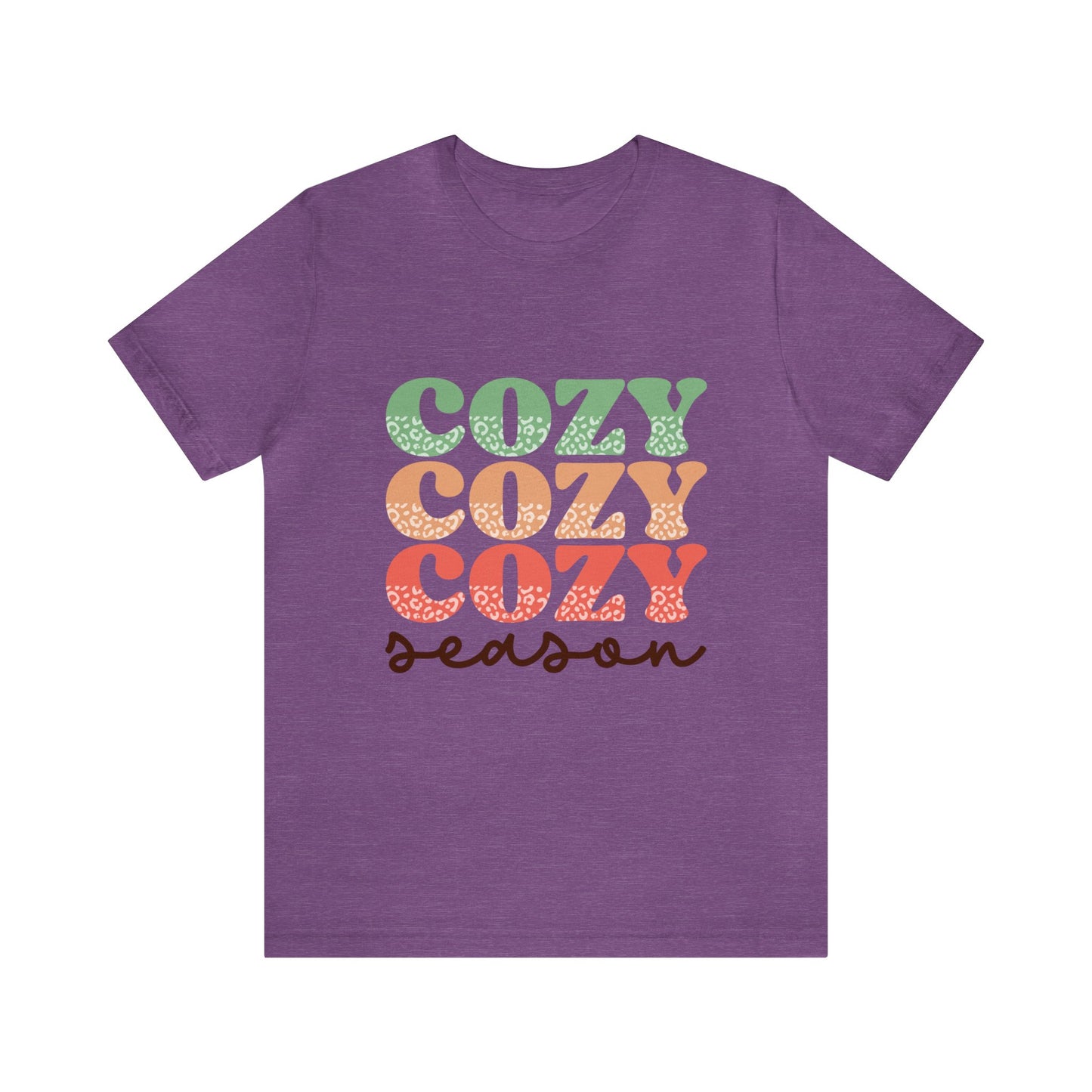 Cozy Season Women's Short Sleeve Christmas T Shirt