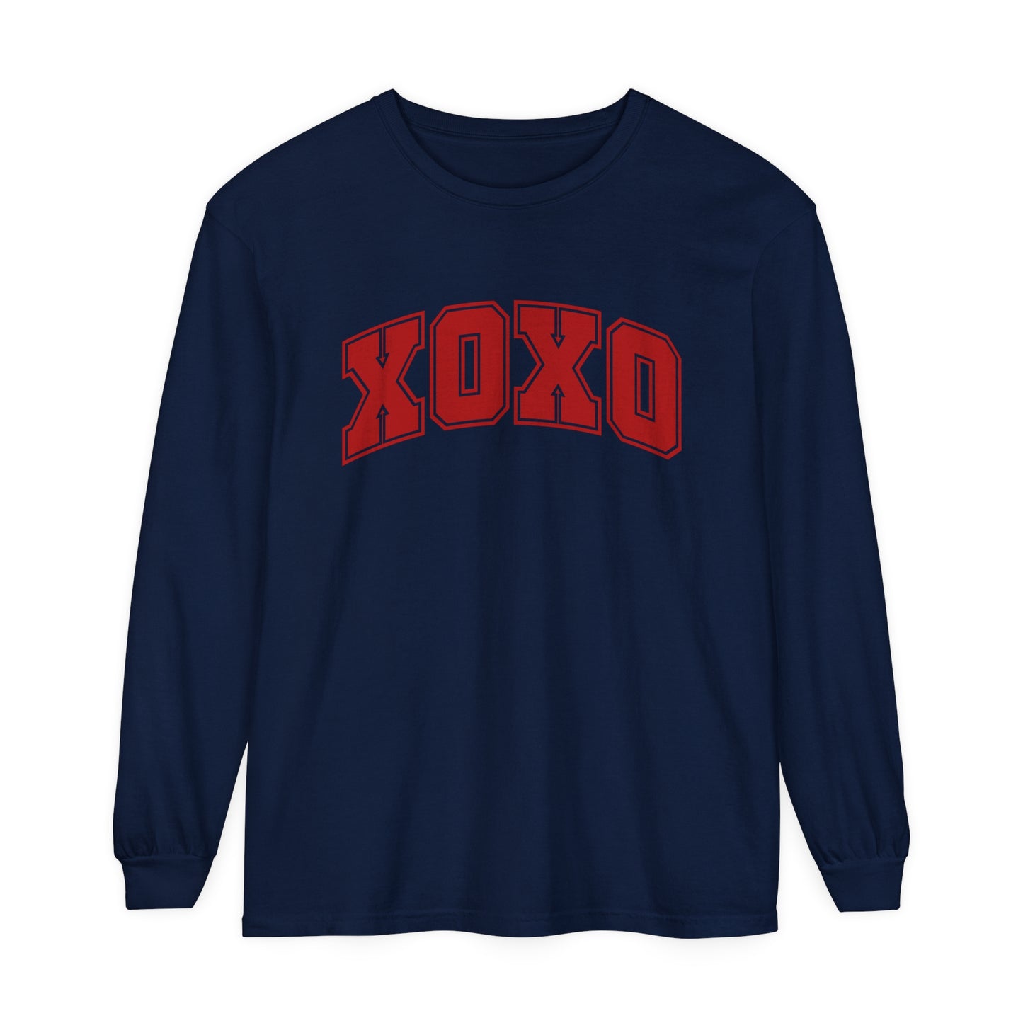 XOXO Women's Loose Long Sleeve T-Shirt