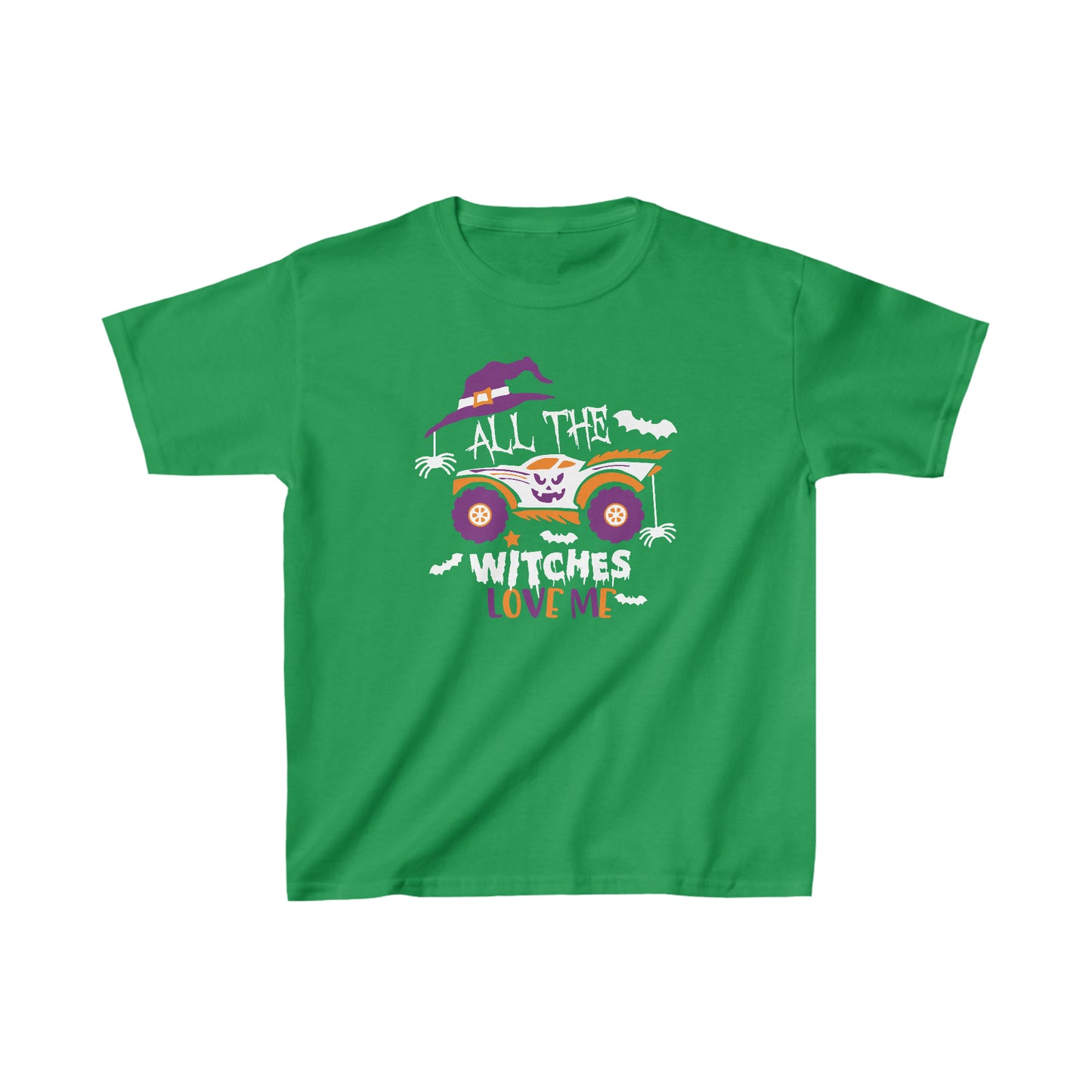 All the witches love me Kid's Halloween Heavy Cotton Tee