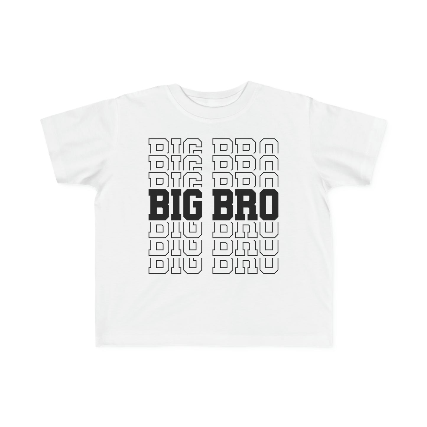 Big Bro Stacked Toddler's Fine Jersey Tee