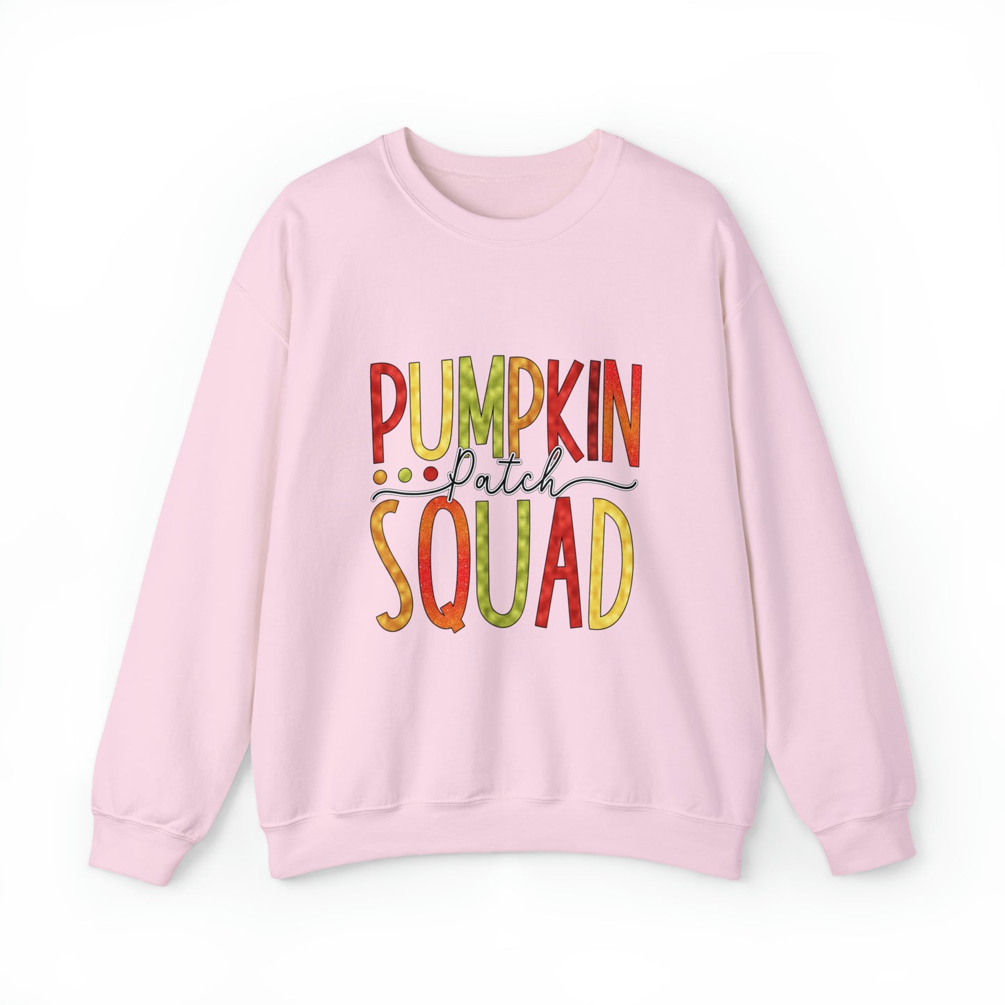 Style 6 Pumpkin Patch Squad  Women's Fall Crewneck Sweatshirt