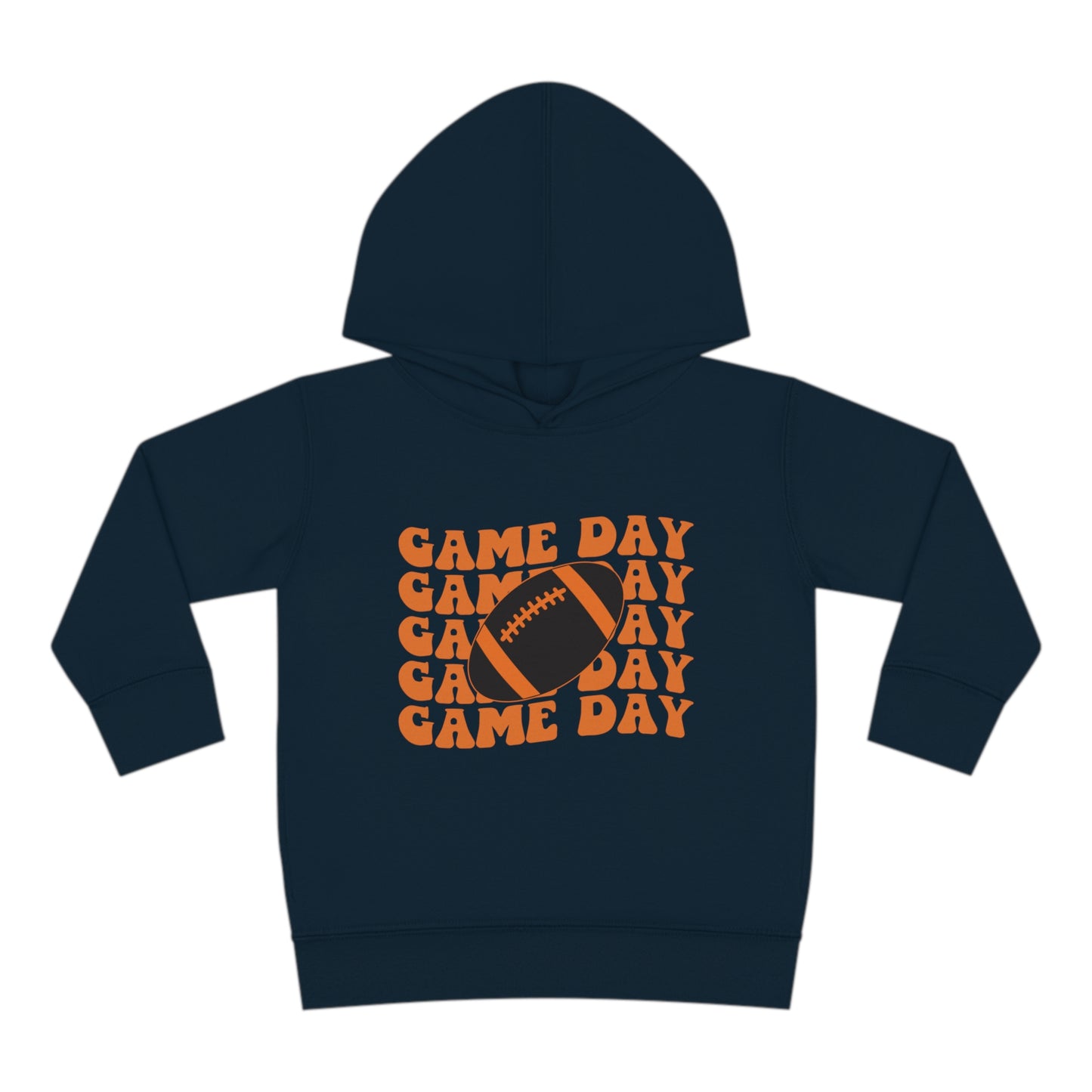 Game Day Football Toddler Pullover Fleece Hoodie