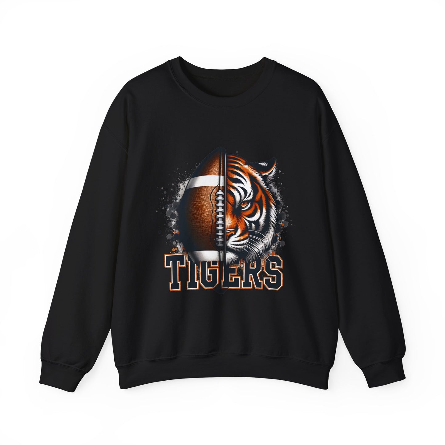 Tigers Football Adult Unisex Crewneck Sweatshirt