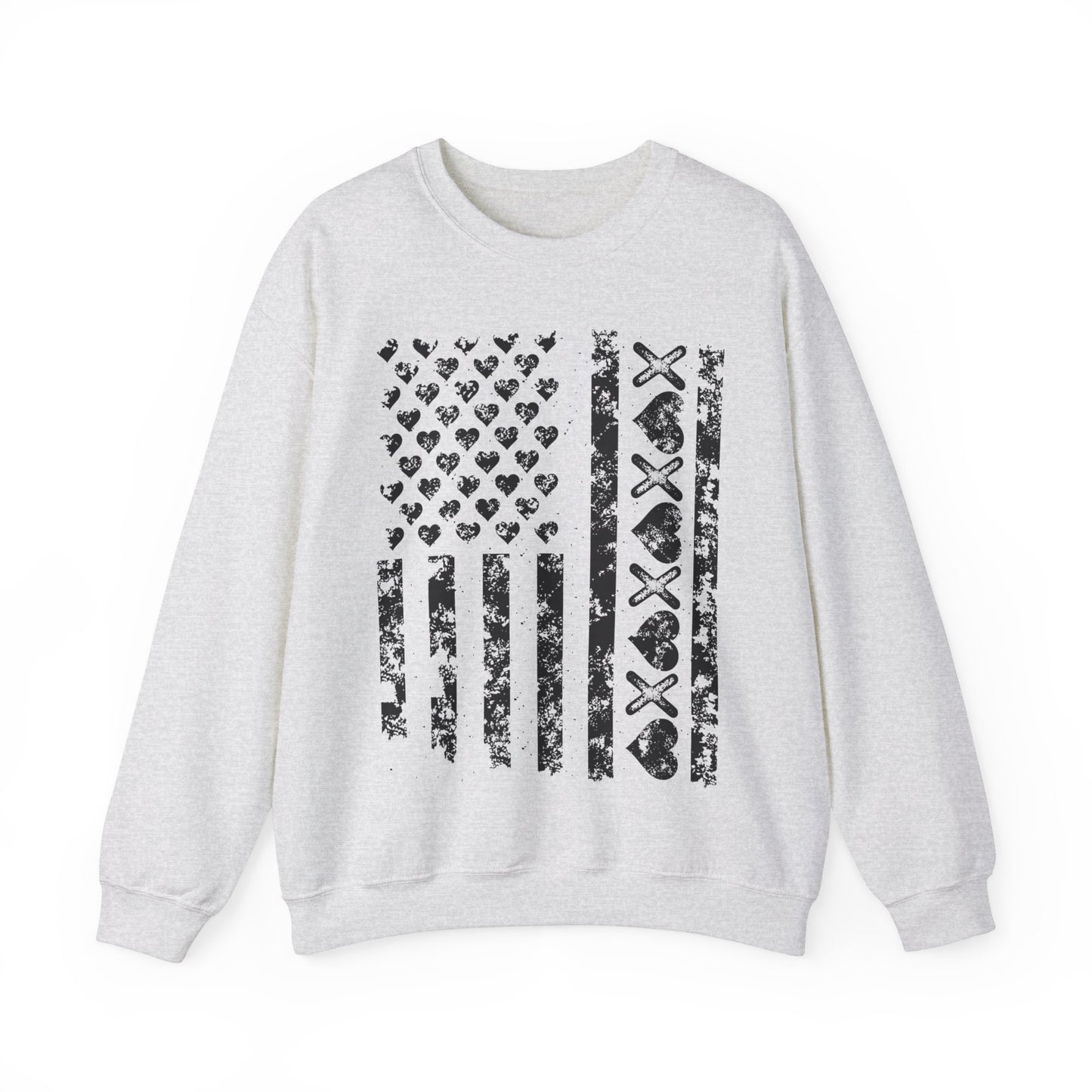 Heart Flag Women's Sweatshirt