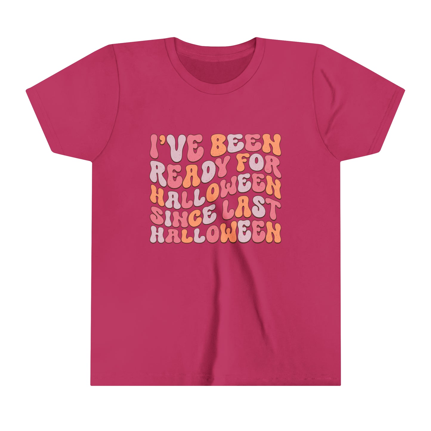 Ready for Halloween Girl's Youth Short Sleeve Tee