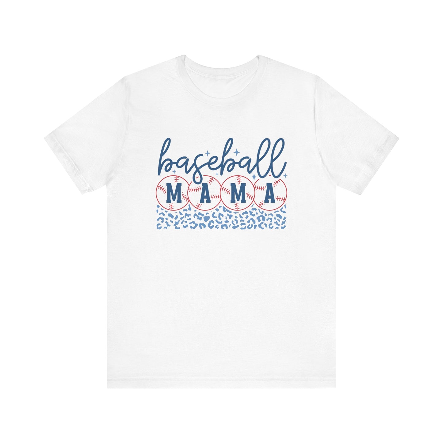Baseball Mama Women's Tshirt  Short Sleeve Tee