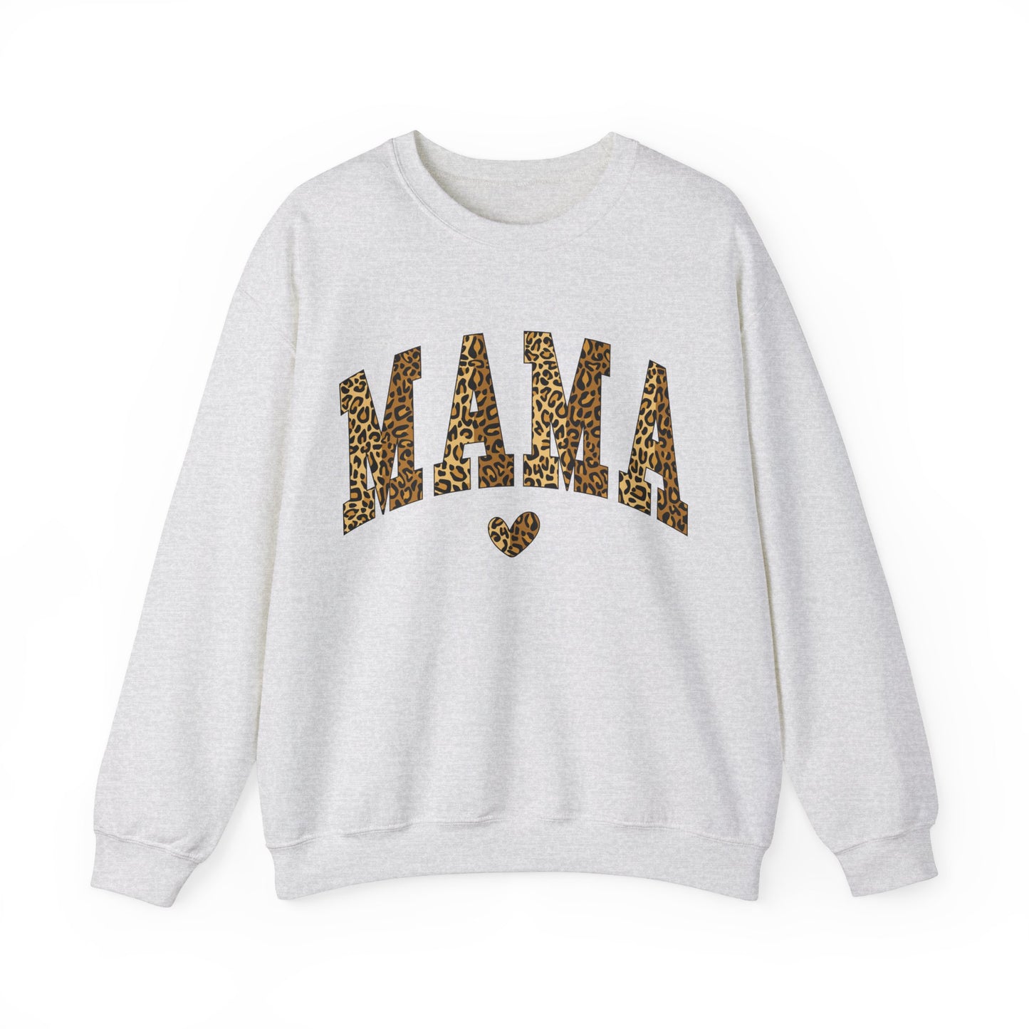 MAMA Leopard Print Women's Sweatshirt