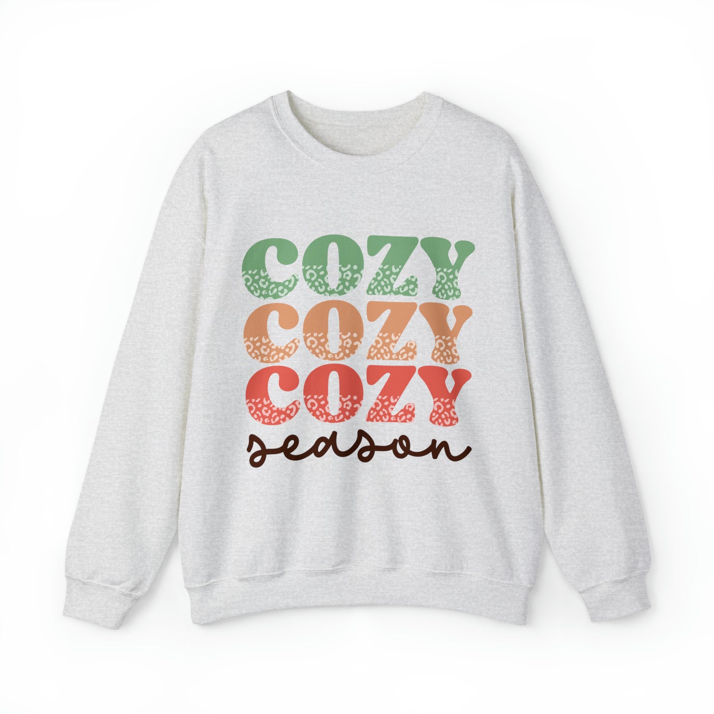 Cozy Season Women's Christmas Winter Holiday Crewneck Sweatshirt