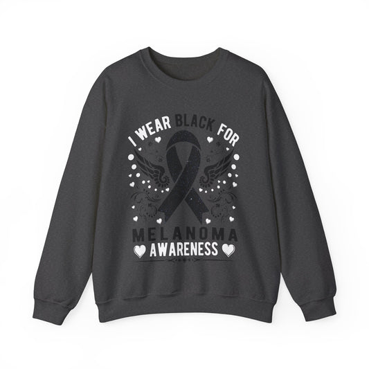 Melanoma Survivor Skin Cancer Advocacy Awareness Adult Unisex Sweatshirt