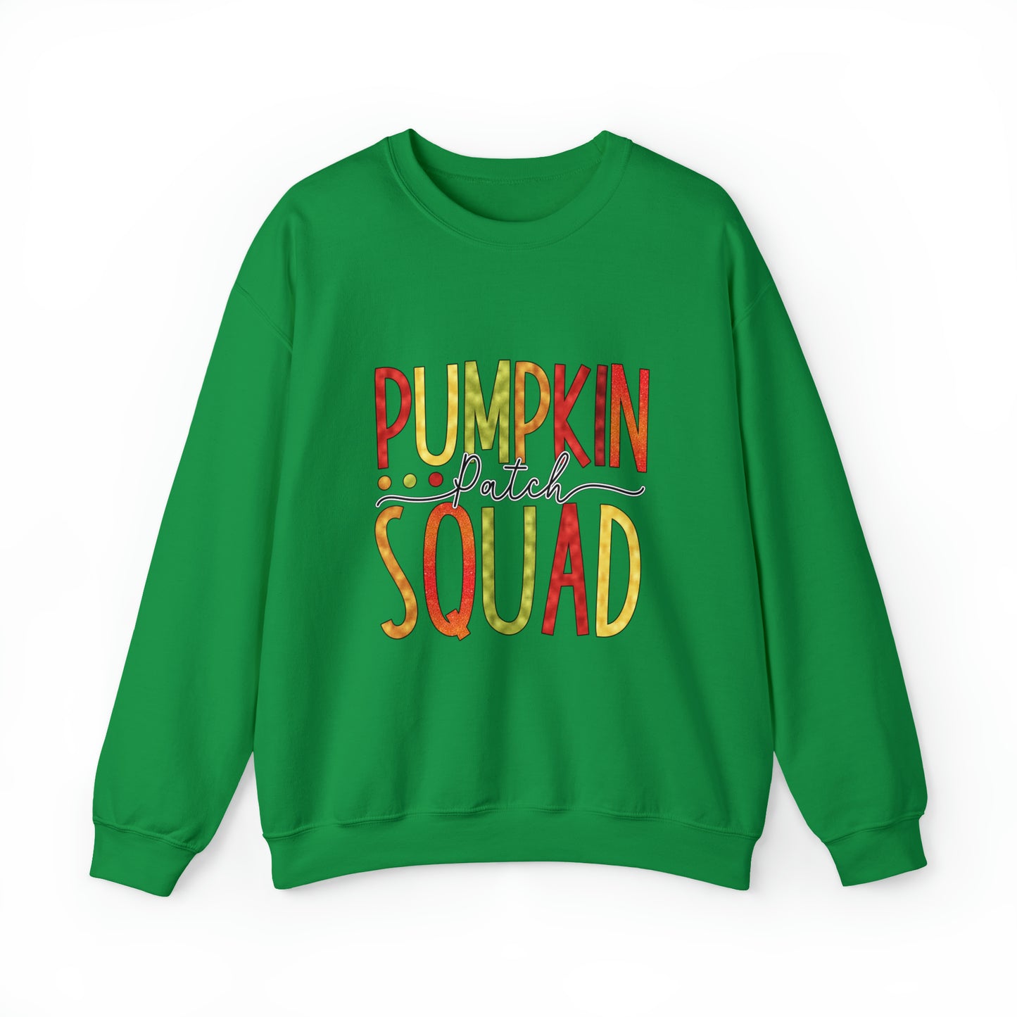 Style 6 Pumpkin Patch Squad  Women's Fall Crewneck Sweatshirt