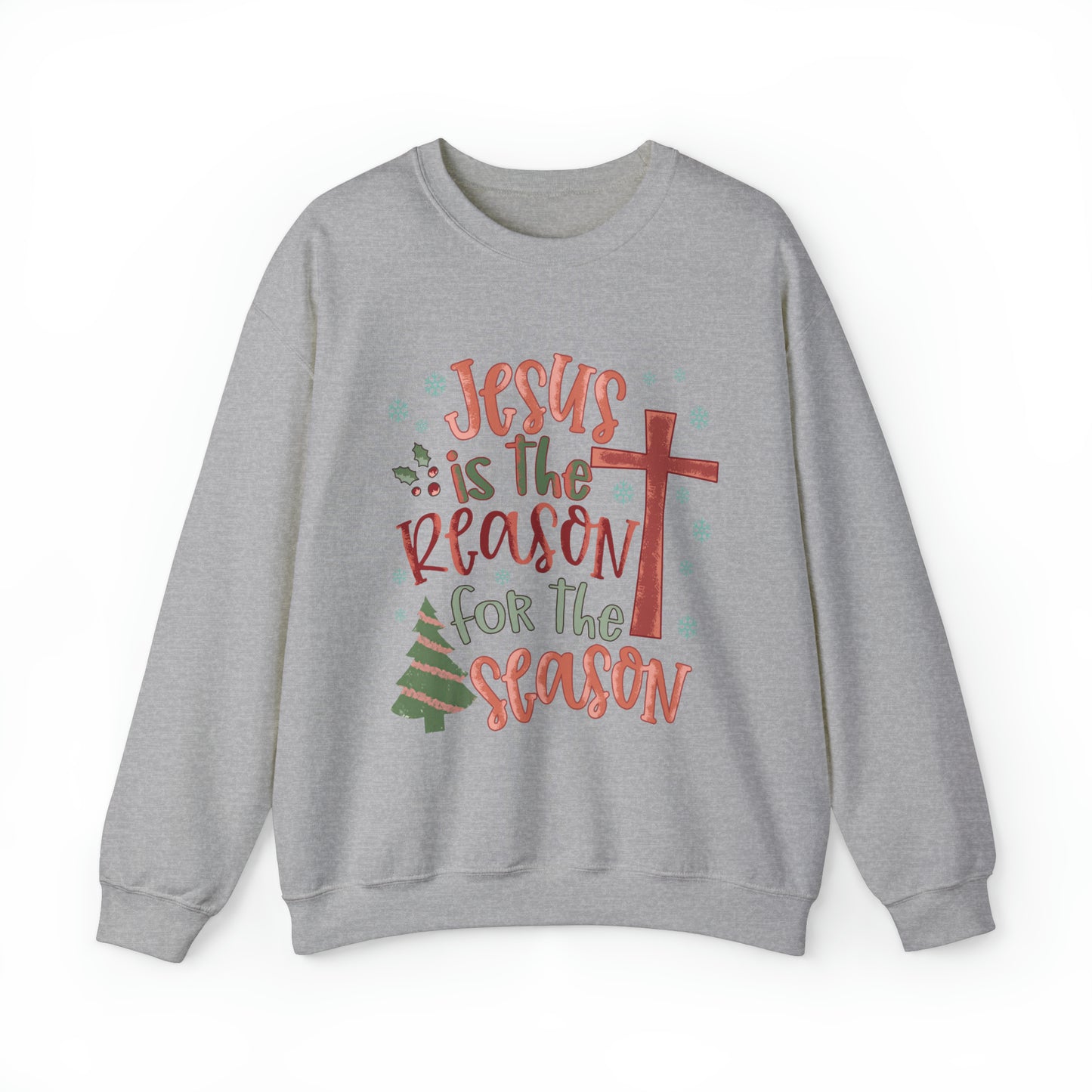Jesus is the reason Women's Christmas Sweatshirt
