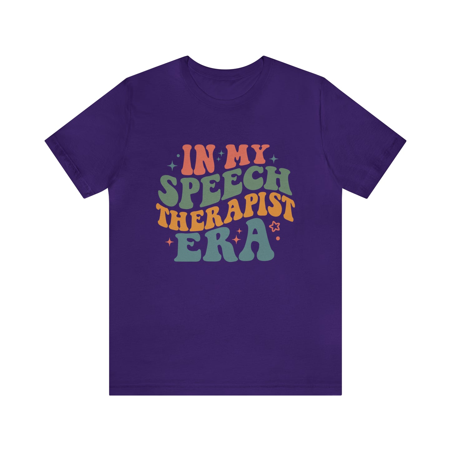 In my Speech Therapy era Short Sleeve Women's Tee