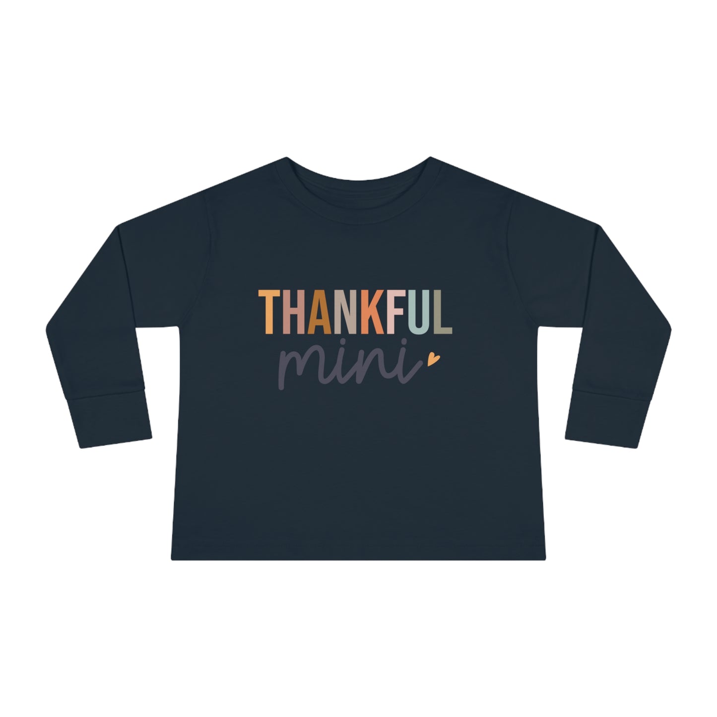 Style 2 Toddler Thankful Mini Long Sleeve Tee