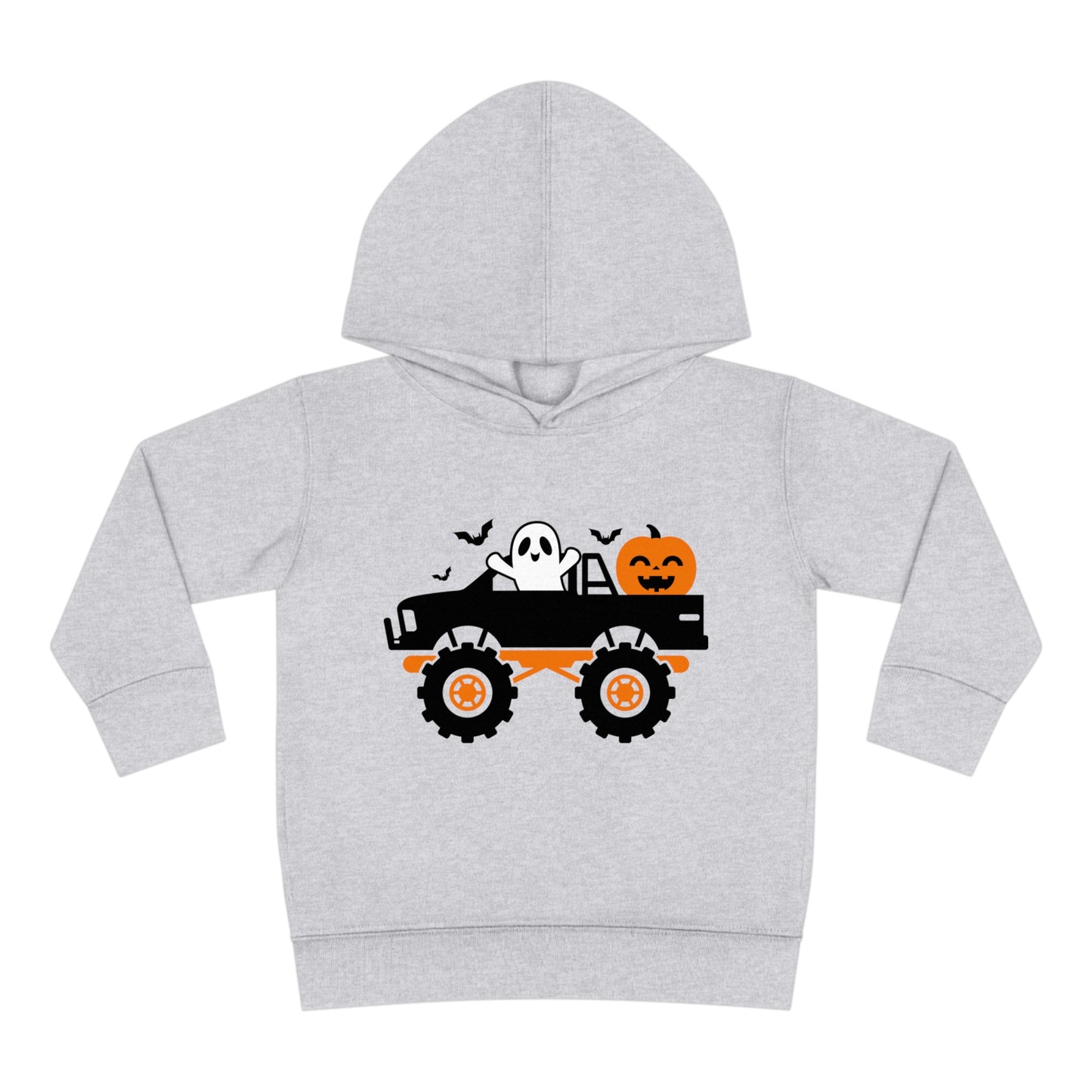 Halloween Truck Boy Toddler Pullover Fleece Hoodie