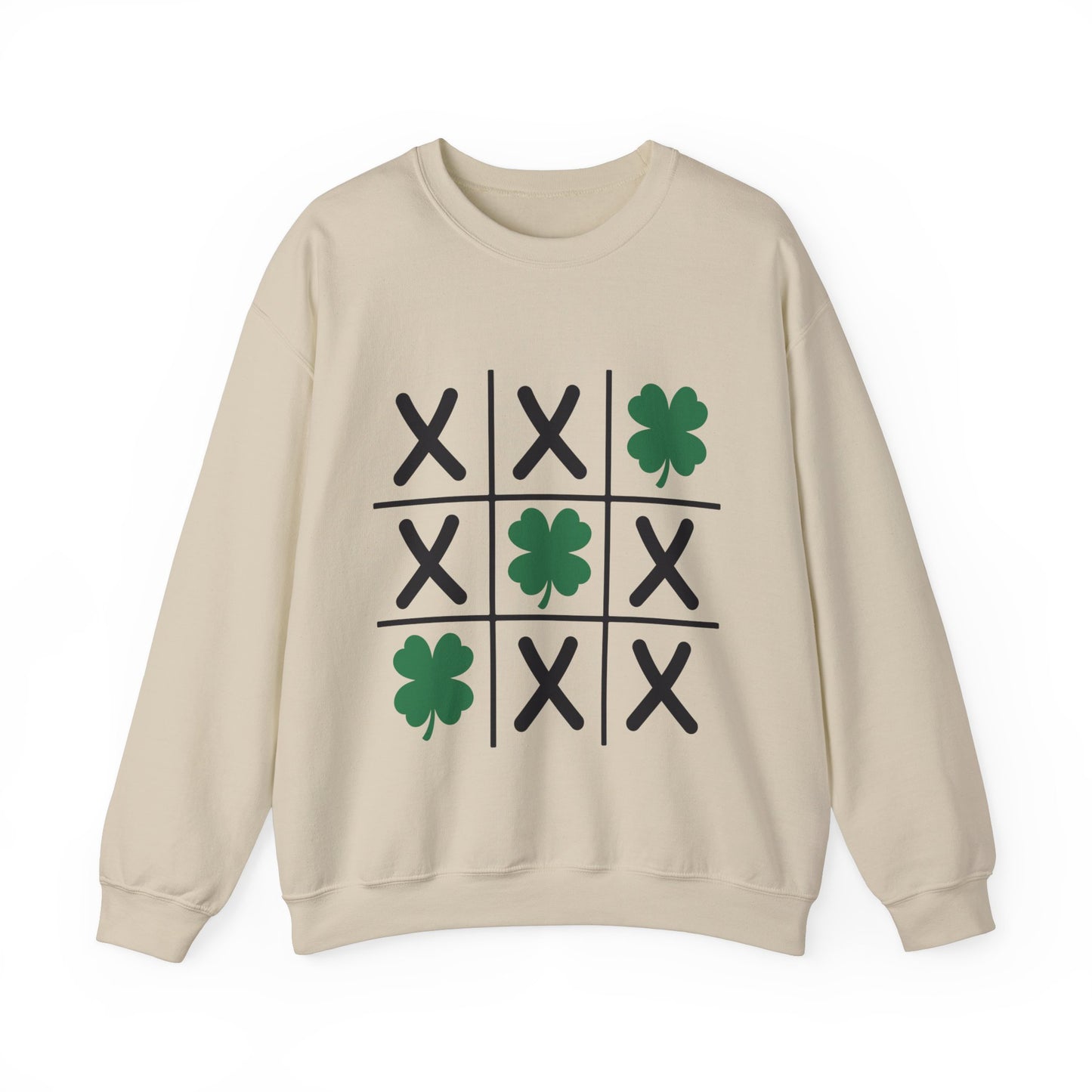 St. Patrick's Day TIC TAC TOE Women's Sweatshirt