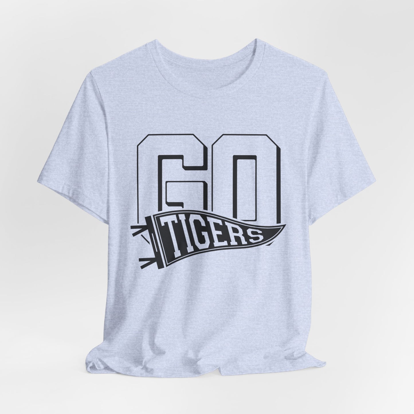 Go Tigers Adult Unisex Short Sleeve Tee