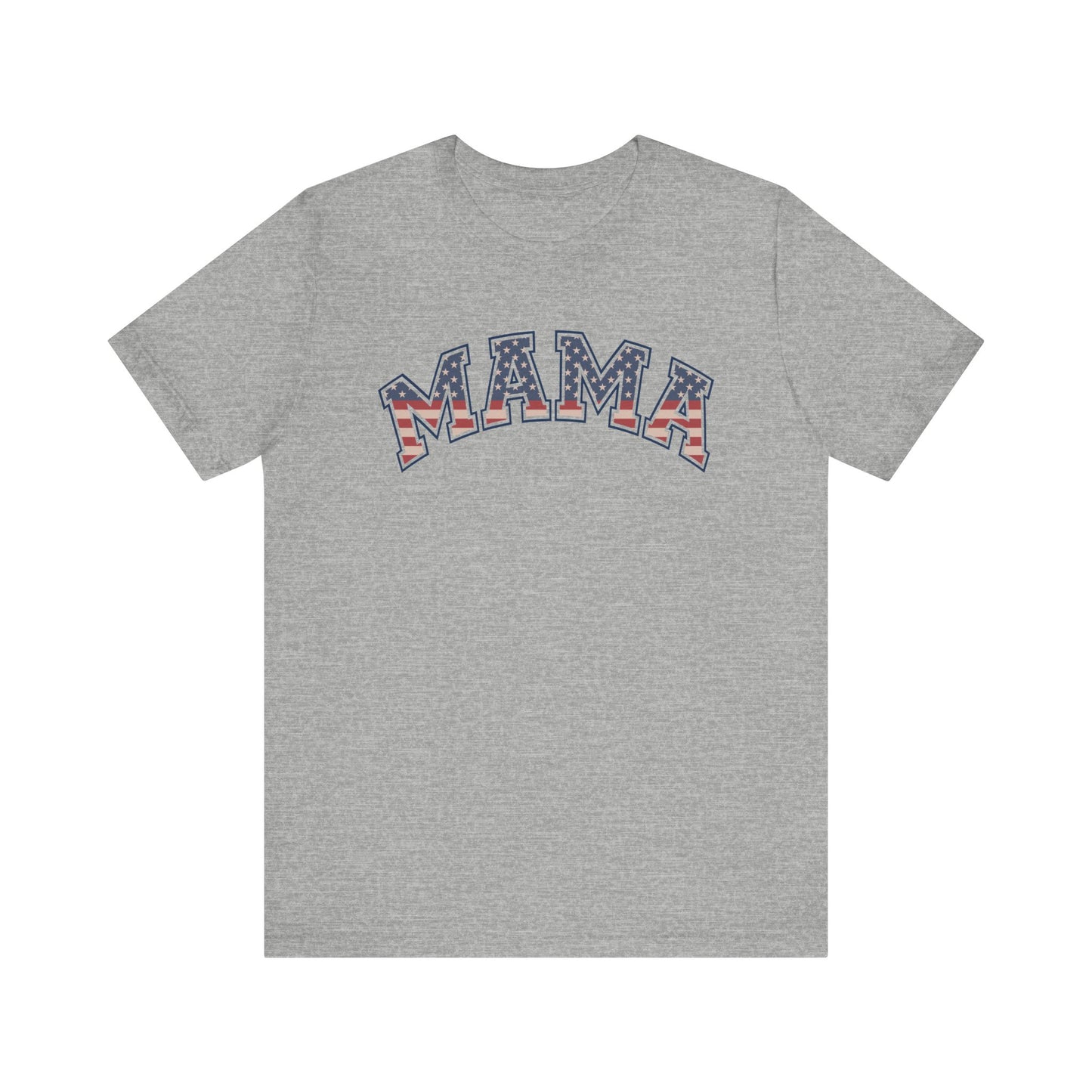 MAMA American Flag Women's Tshirt