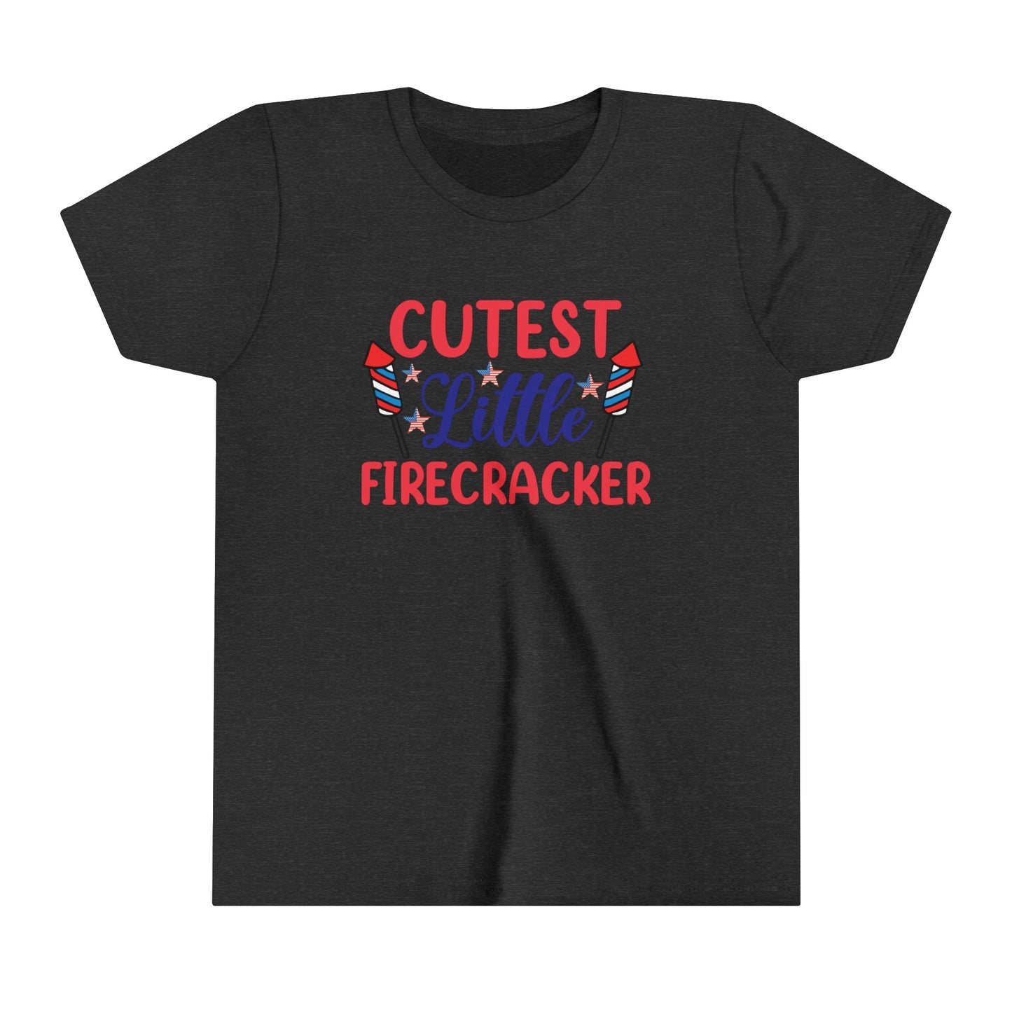 Cutest Little Firecracker 4th of July USA Youth Shirt