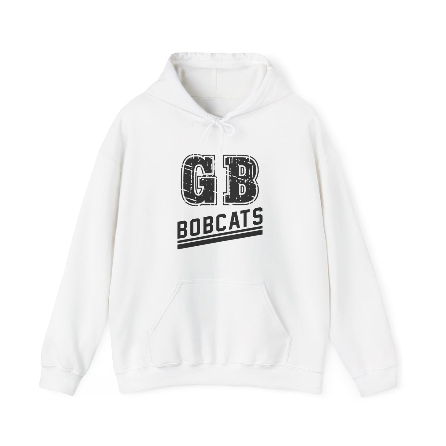 GB Bobcats Football Adult Unisex Heavy Blend™ Hooded Sweatshirt