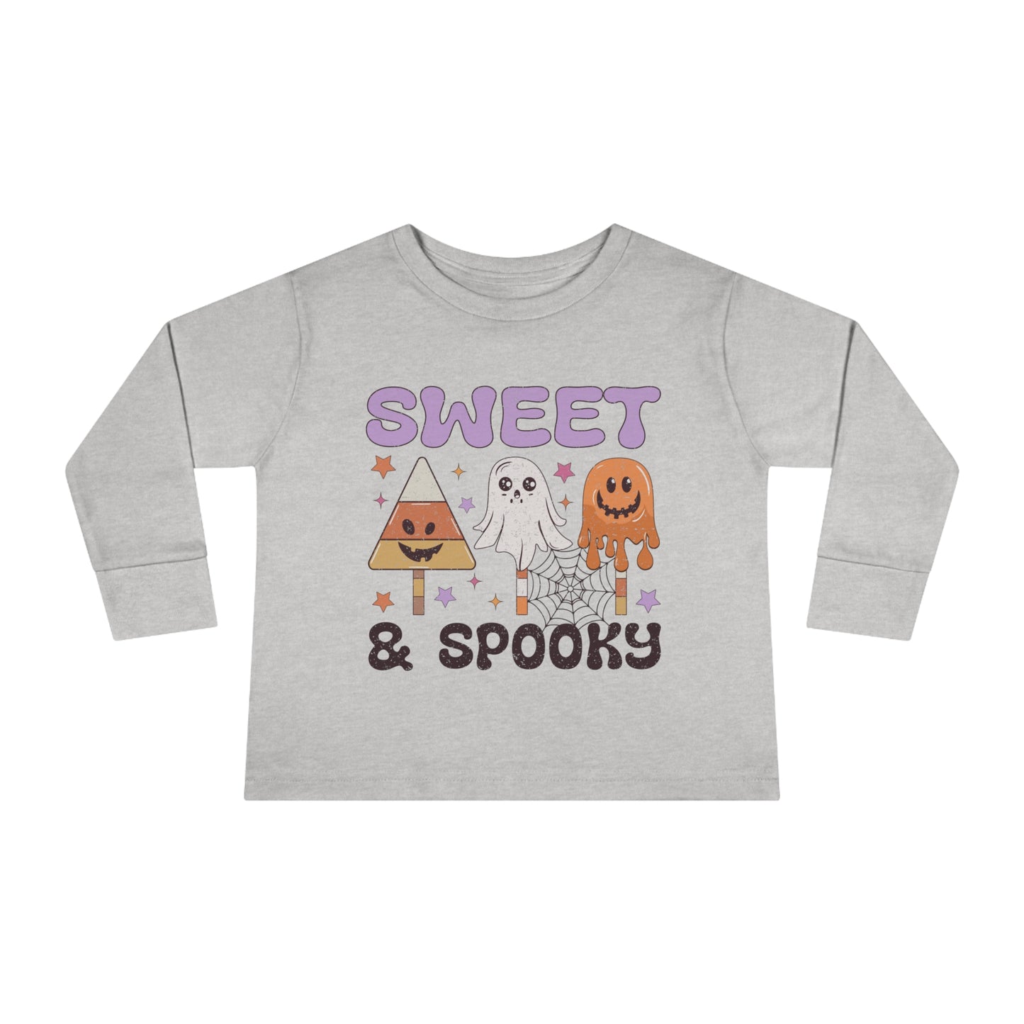 Sweet & Spooky girl Toddler Long Sleeve Tee