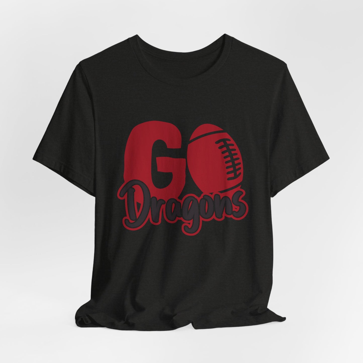 Go Dragons Adult Unisex Short Sleeve Tee