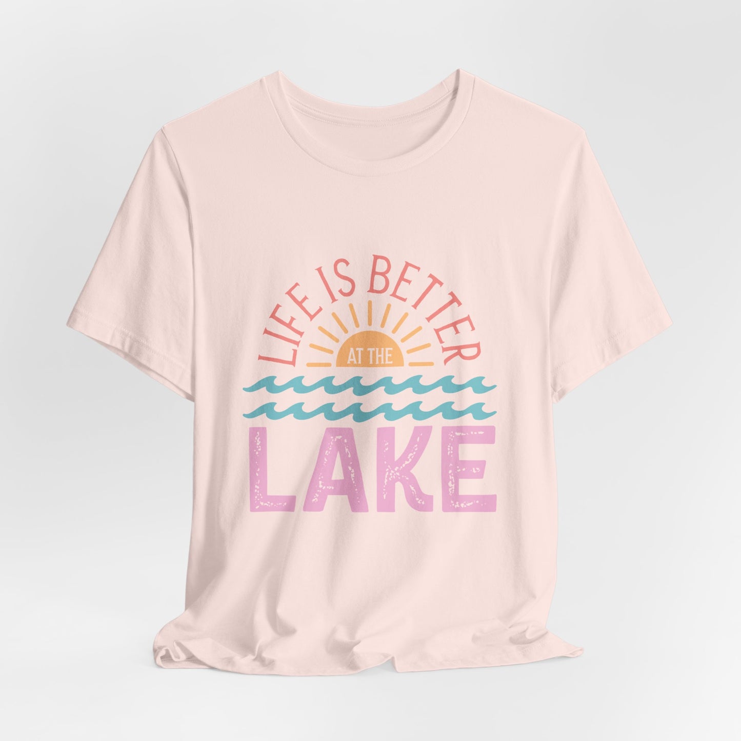 Life is Better at the Lake Women's Short Sleeve Tee