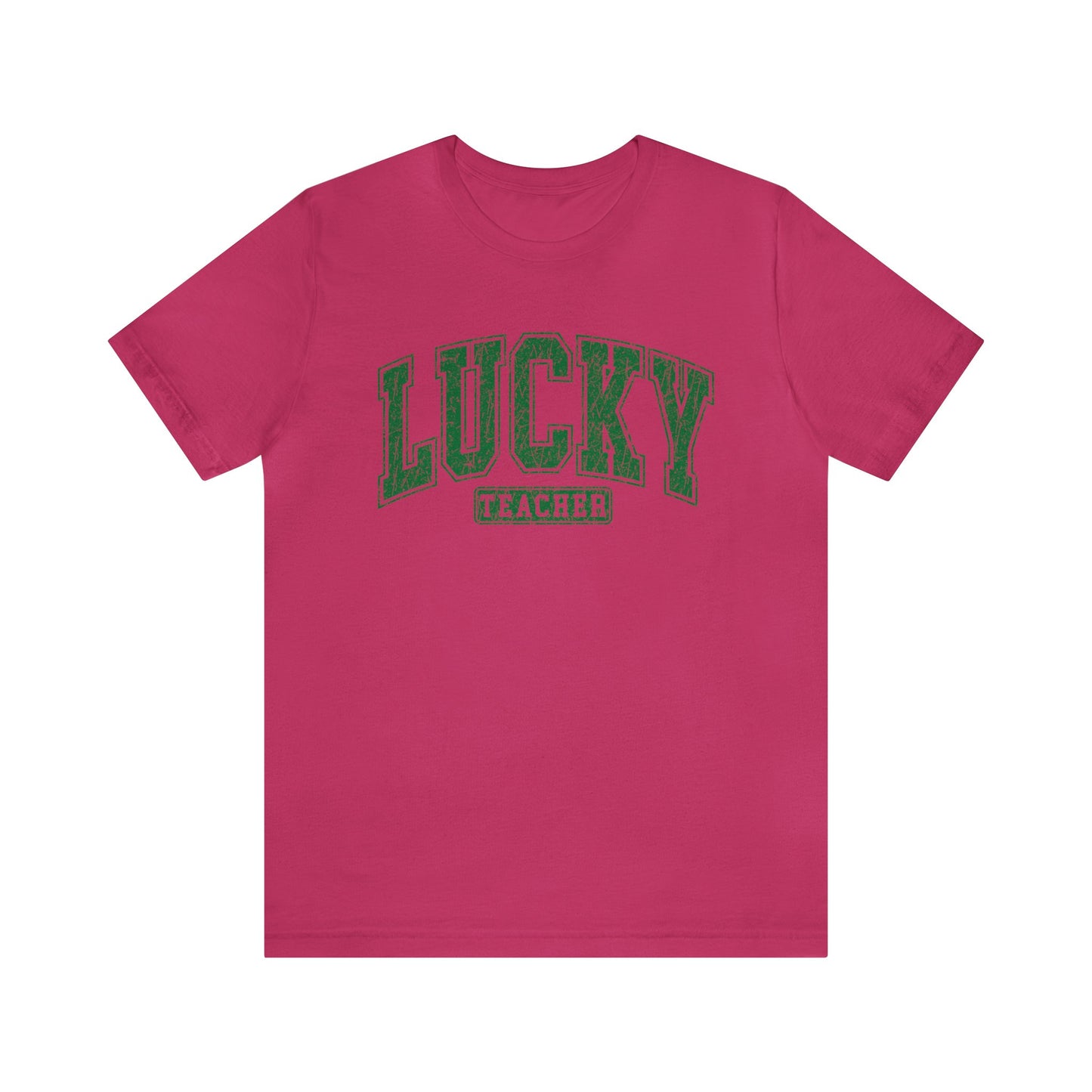 Lucky Teacher St. Patrick's Day Women's Tshirt